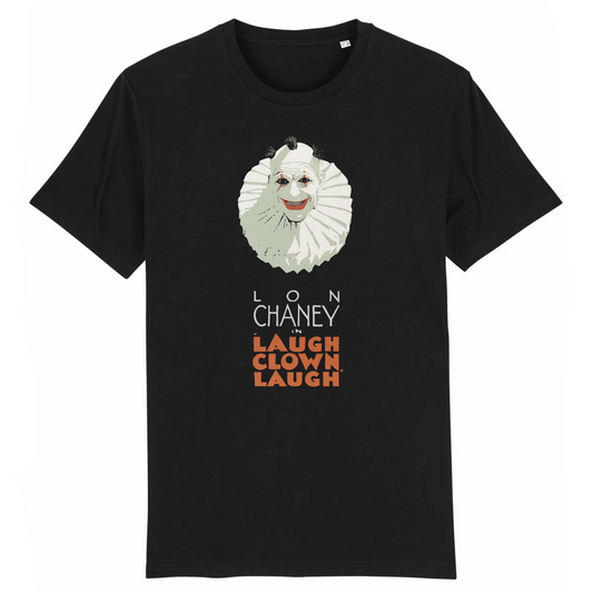 Lon Chaney Laugh Clown Laugh - Camiseta de algodón orgánico