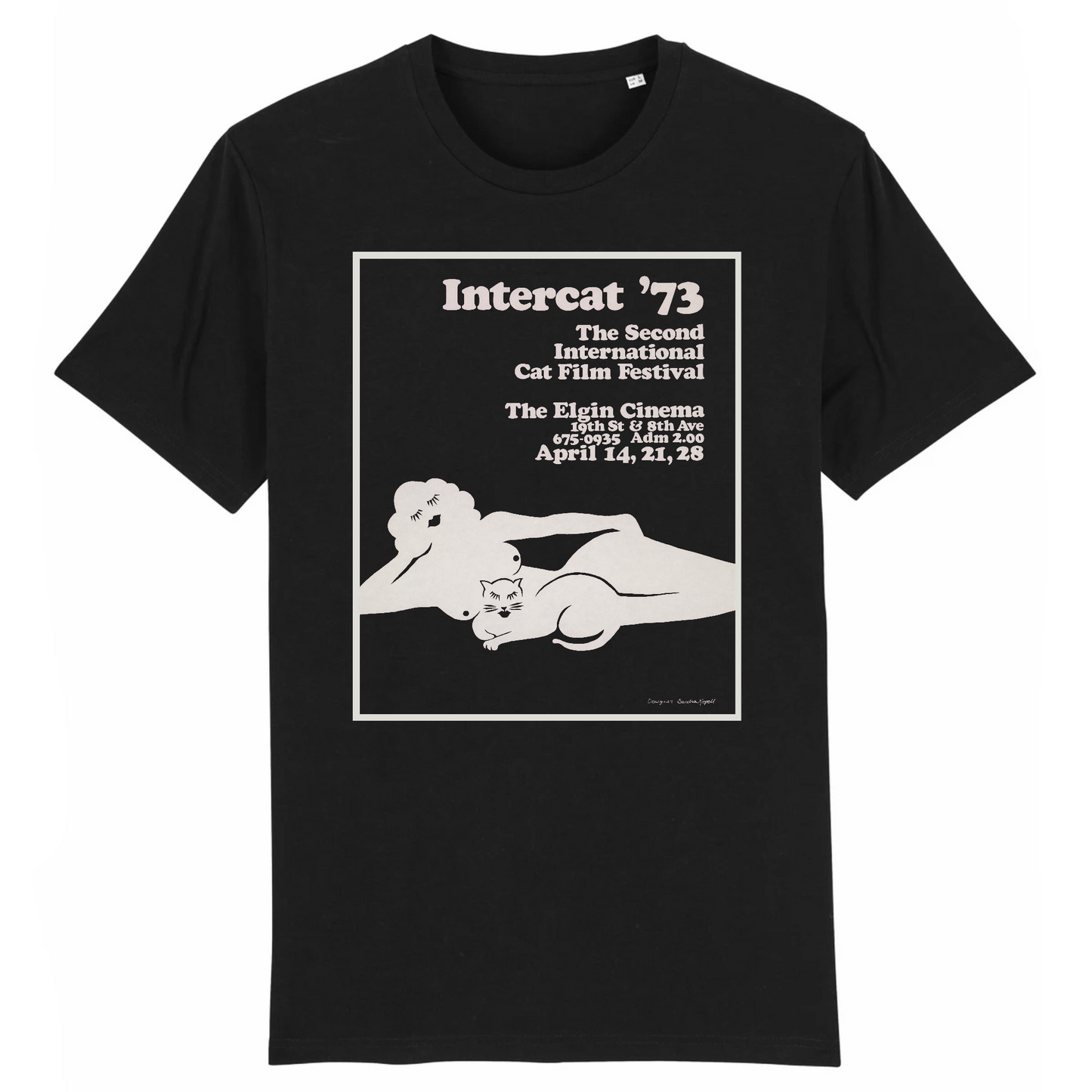 Intercat `73, New York, 1973 - T-shirt en coton biologique