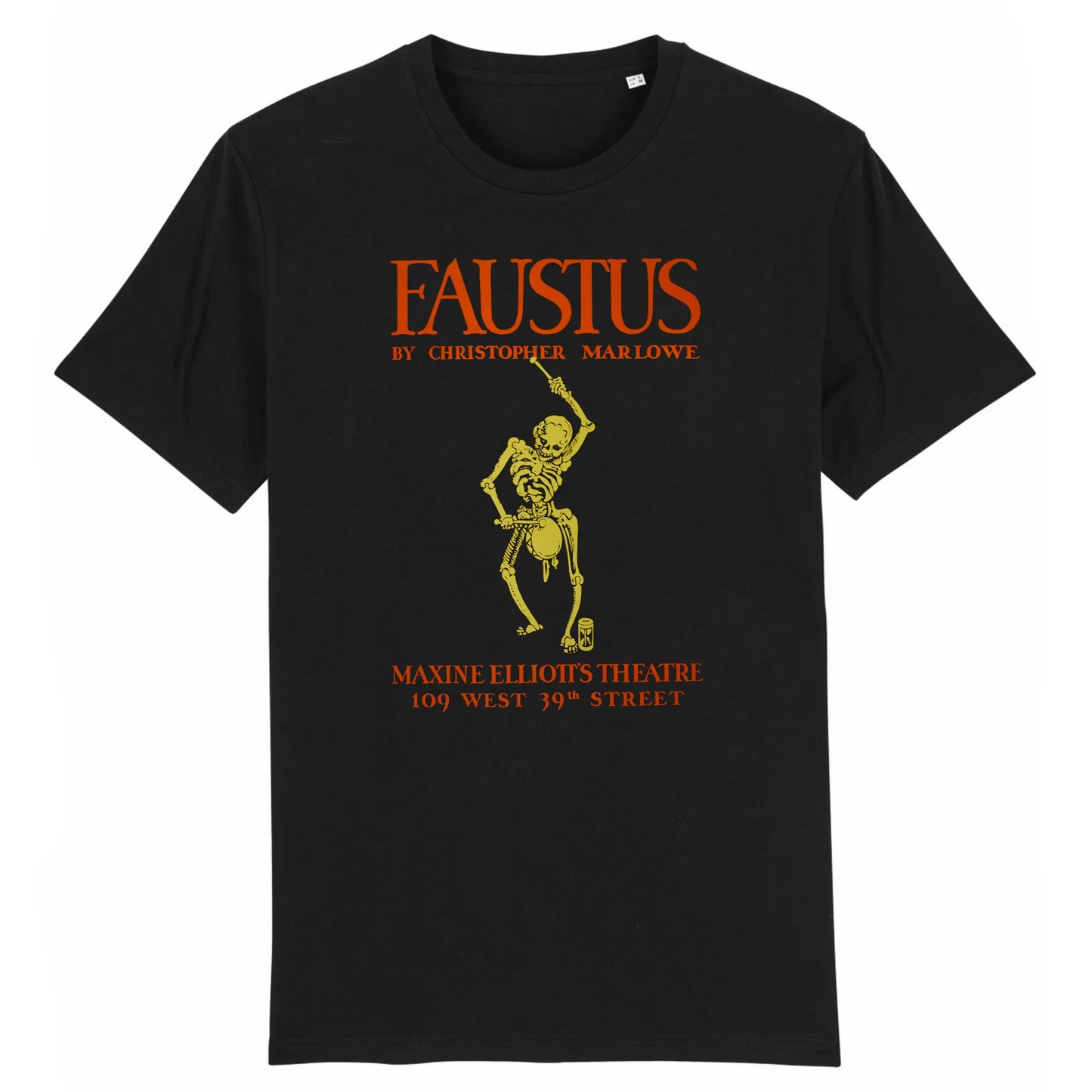 Présentation du projet de théâtre fédéral de Faustus au théâtre de Maxine Elliott vers 1940 - T-shirt en coton biologique