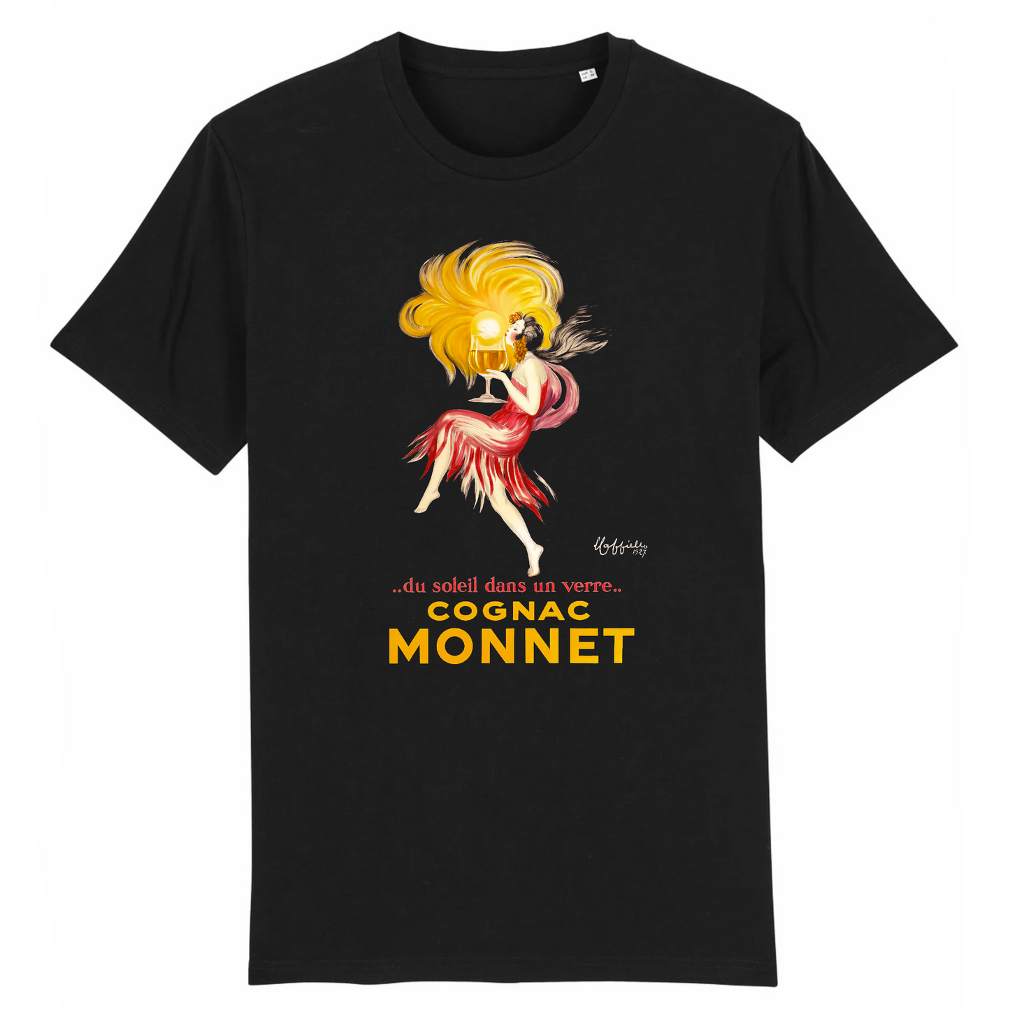 Cognac Monnet par Leonetto Capiello, 1927 - T-shirt en coton biologique