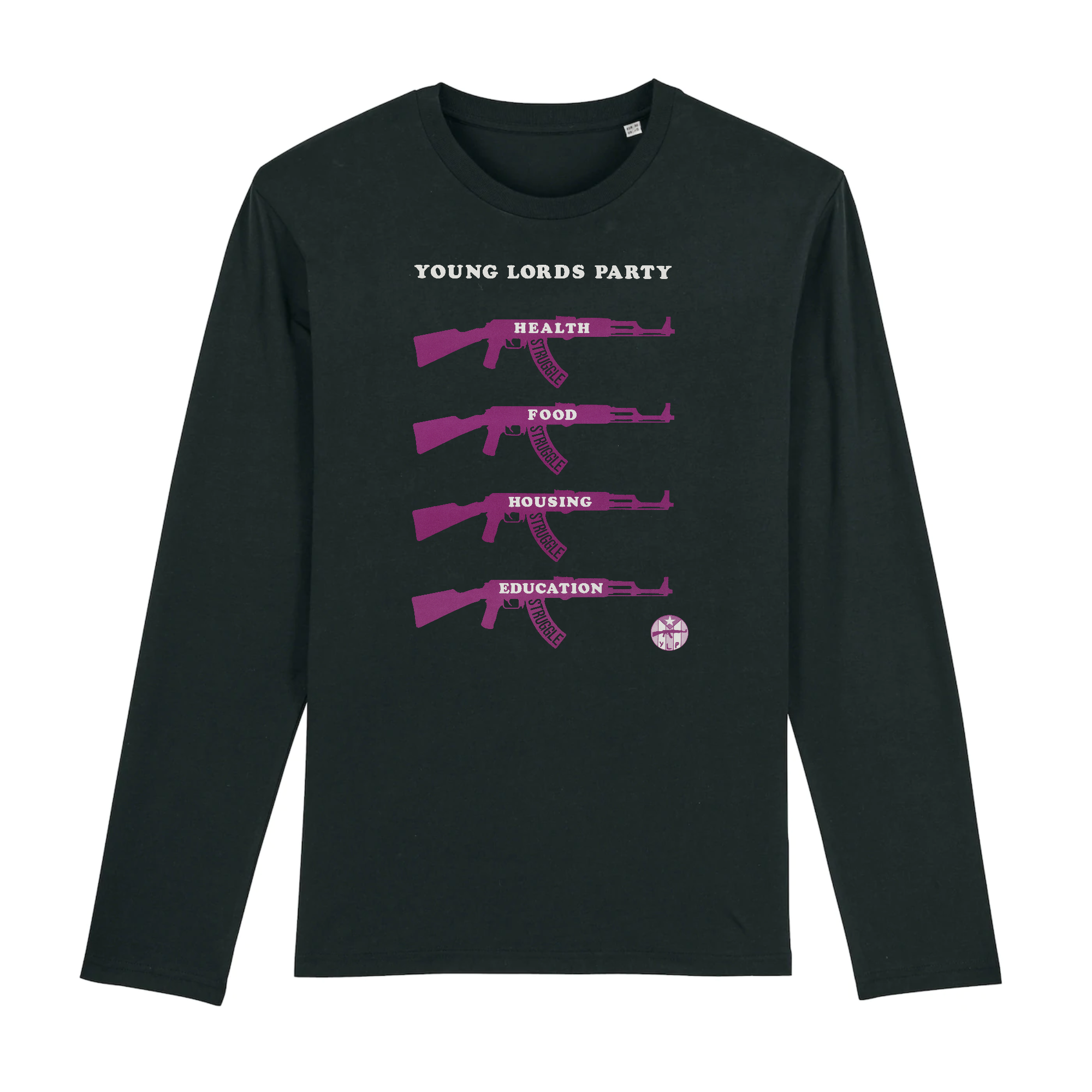 Young Lords Party, 1969 - Organic Cotton Long-Sleeve T-Shirt