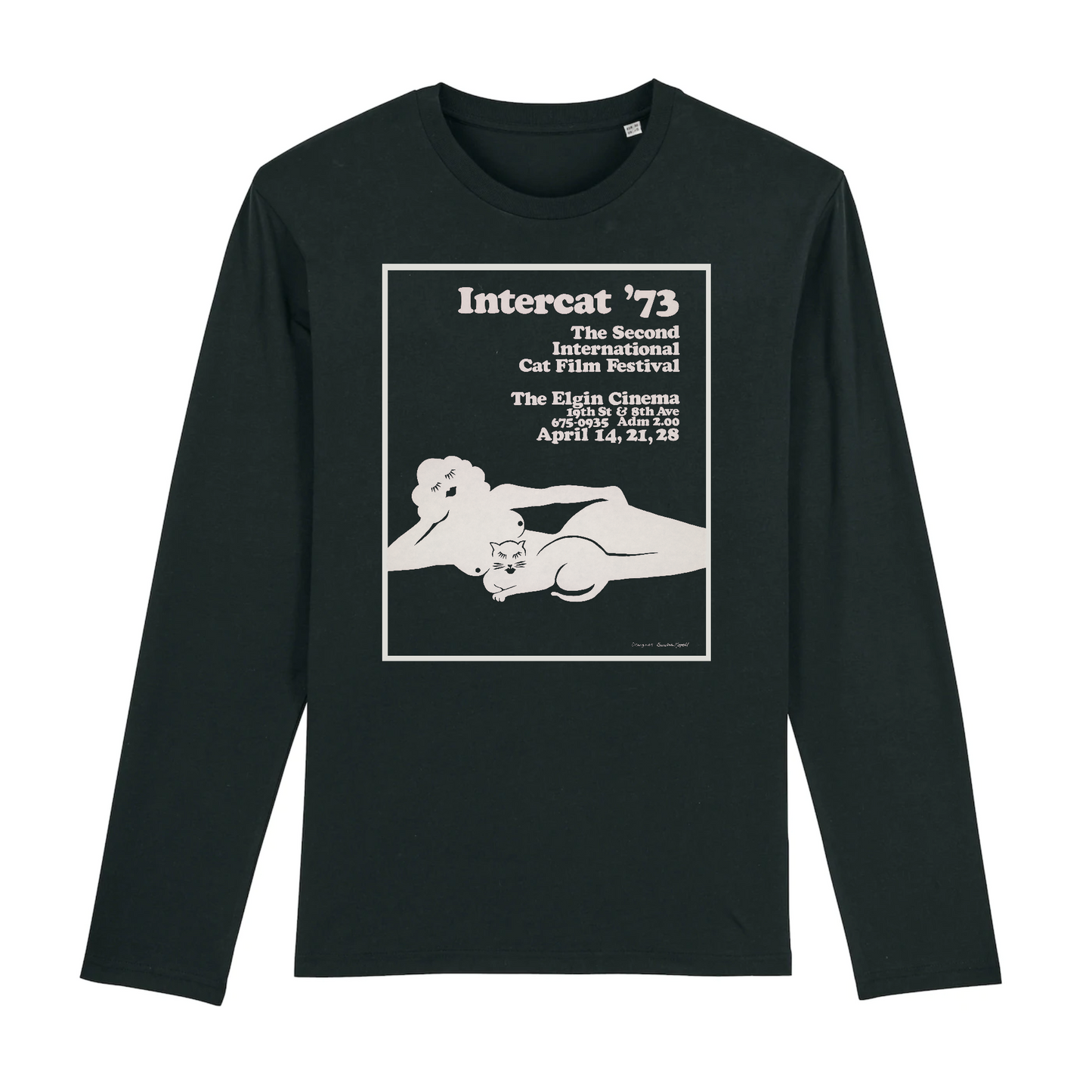 Intercat `73, New York, 1973 - Organic Cotton Long-Sleeve T-Shirt