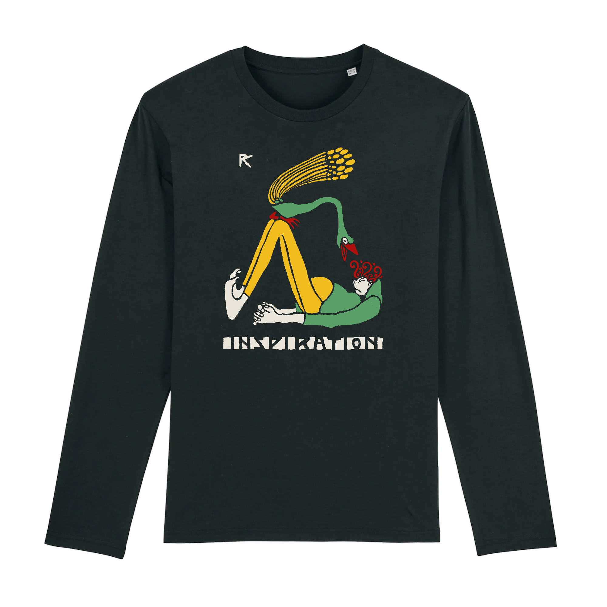 Inspiration par Rudolph Kalvach, ch. 1900 - T-shirt manches longues en coton bio