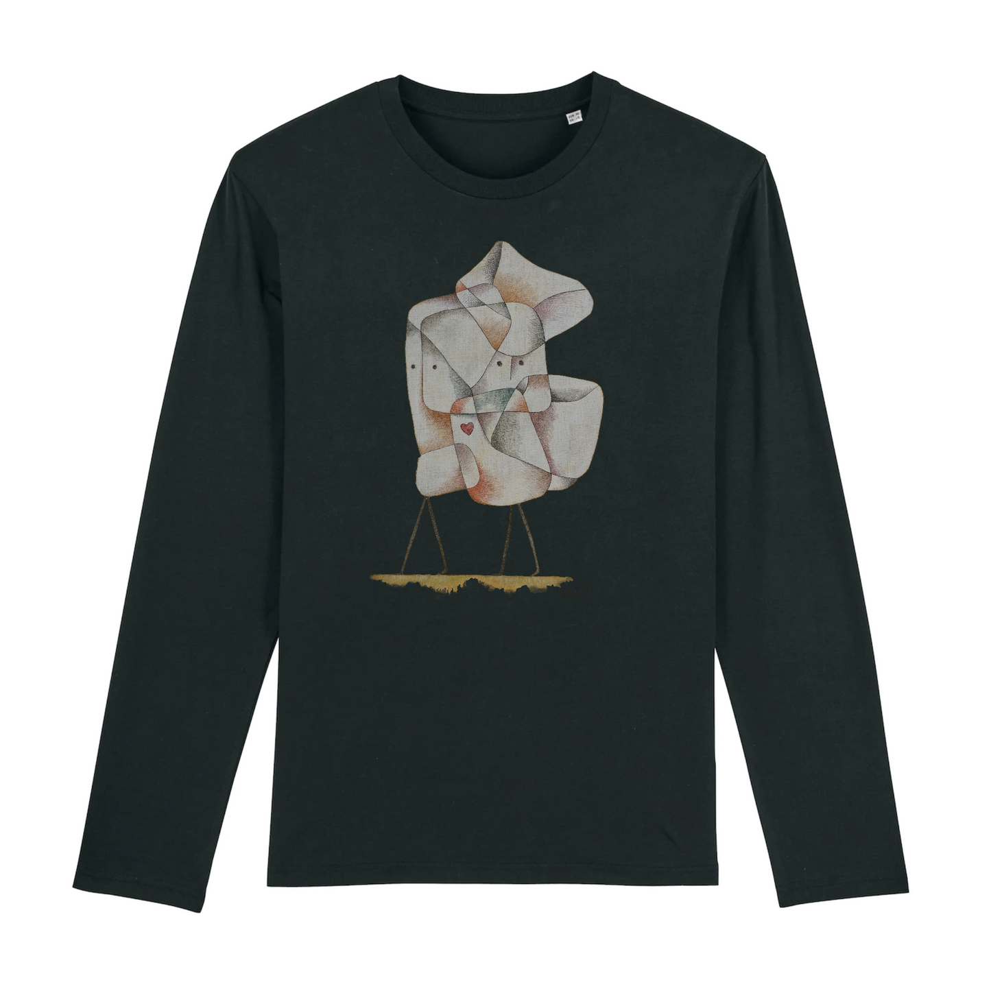 Siblings by Paul Klee - Organic Cotton Long-Sleeve T-Shirt