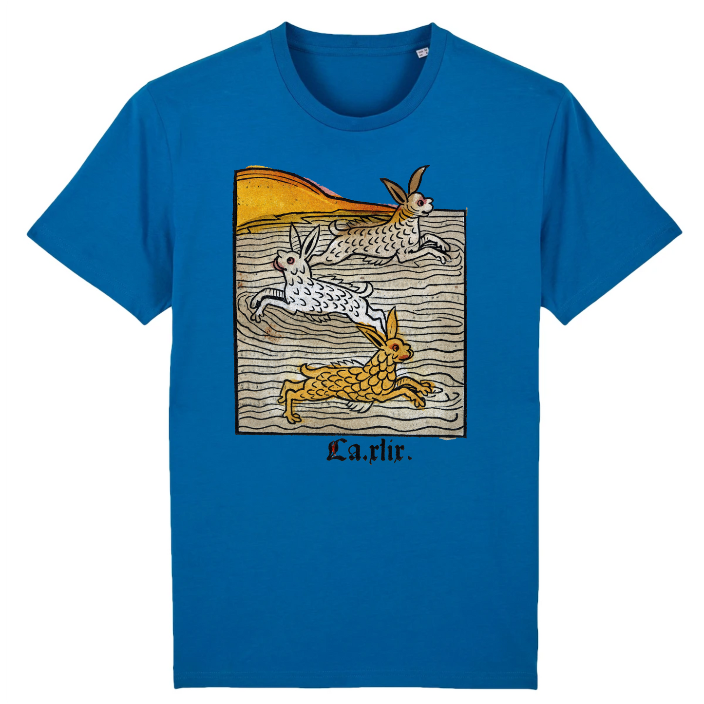 Trois lièvres nageant, 1547 - T-shirt en coton biologique