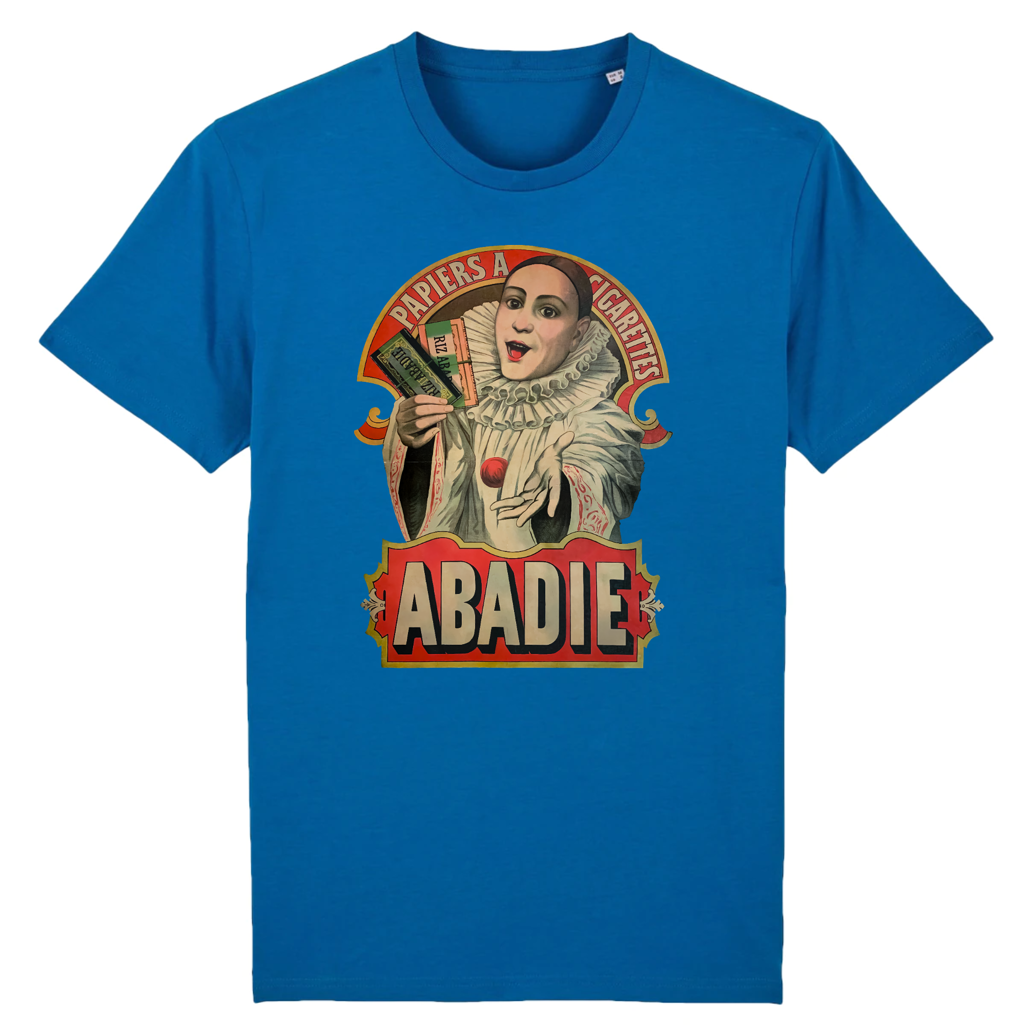 Abadie Cigarette Papers, 1895 - Organic Cotton T-Shirt