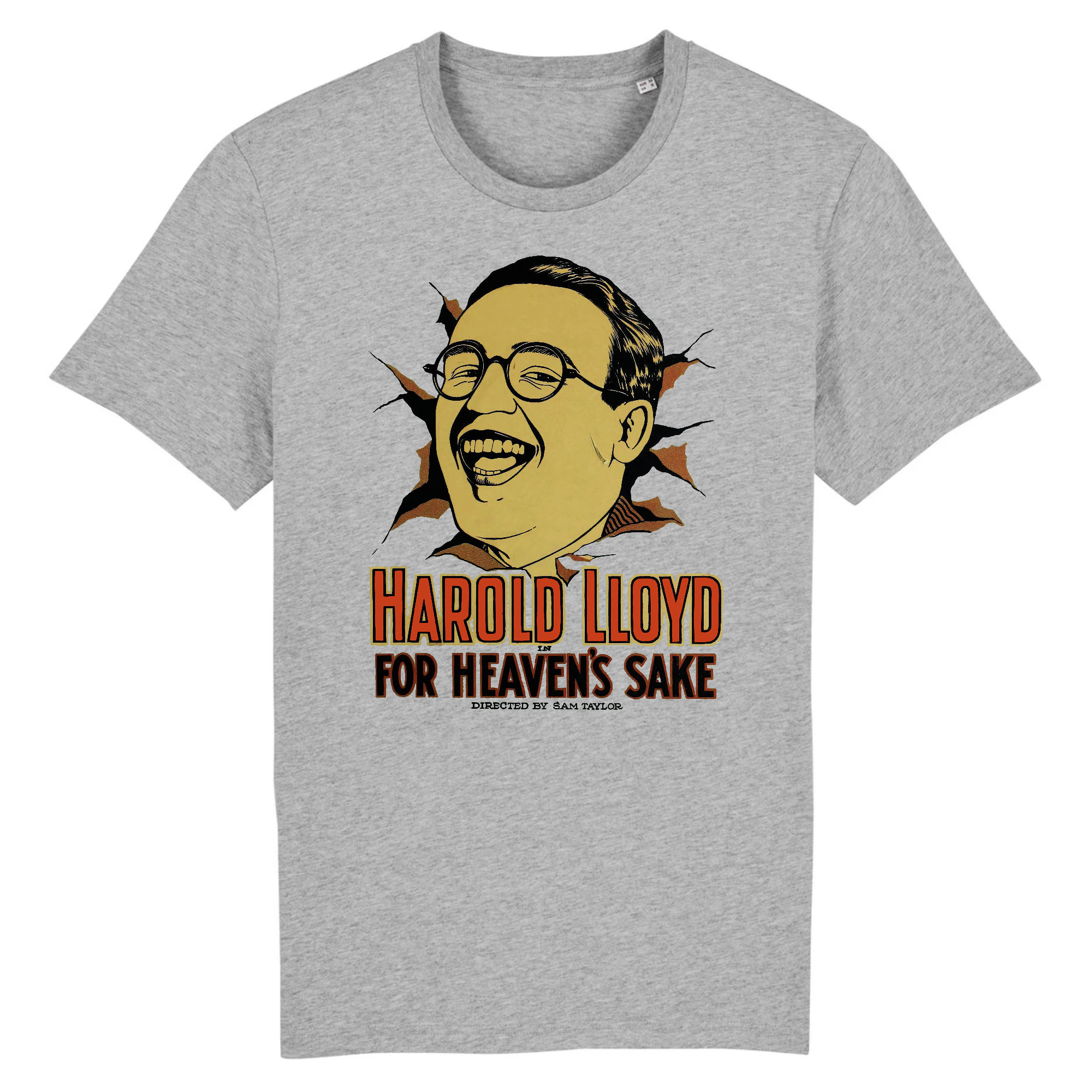 Harold Lloyd For Heaven's Sake, 1926 - Organic Cotton T-Shirt