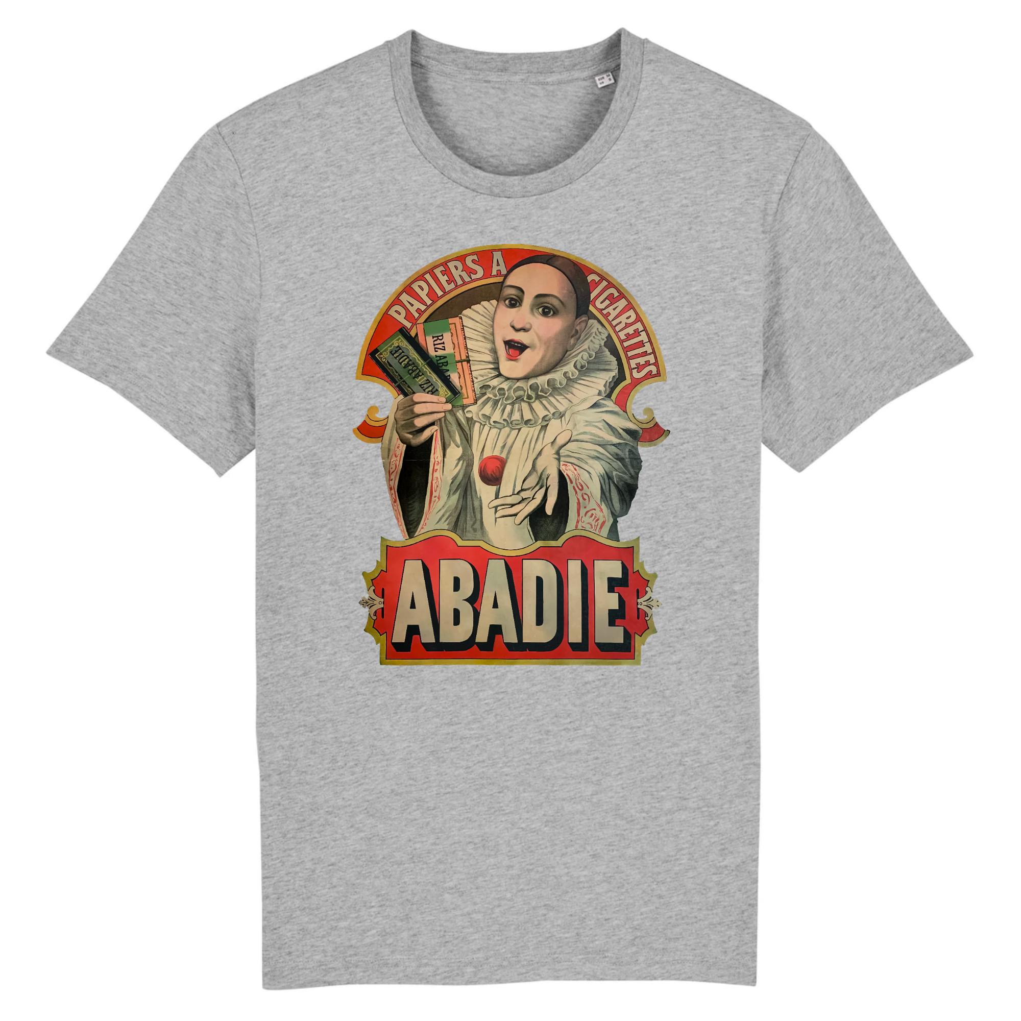 Abadie Cigarette Papers, 1895 - Organic Cotton T-Shirt