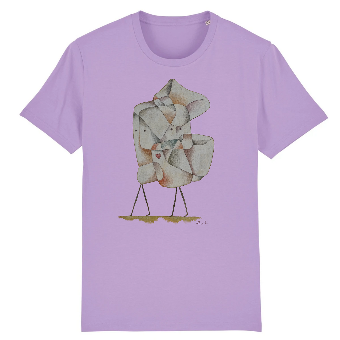 Siblings by Paul Klee - Organic Cotton T-Shirt