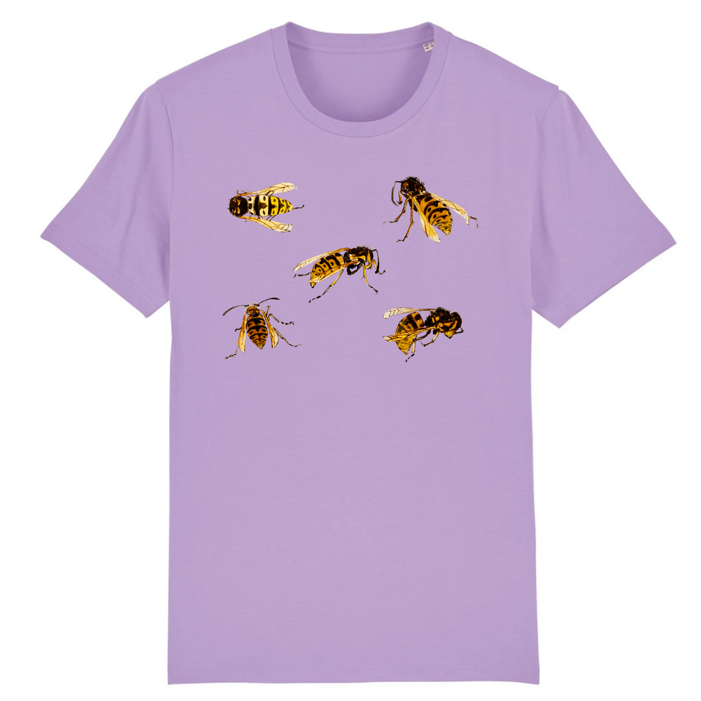 Studies of wasps by Julie de Graag, c. 1915 - Organic Cotton T-Shirt