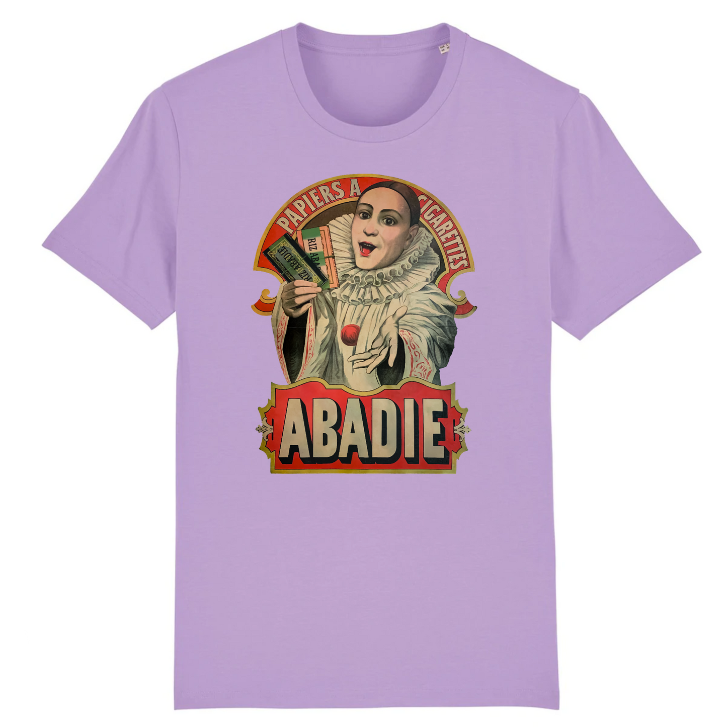 Abadie Cigarette Papers, 1895 - Organic Cotton T-Shirt