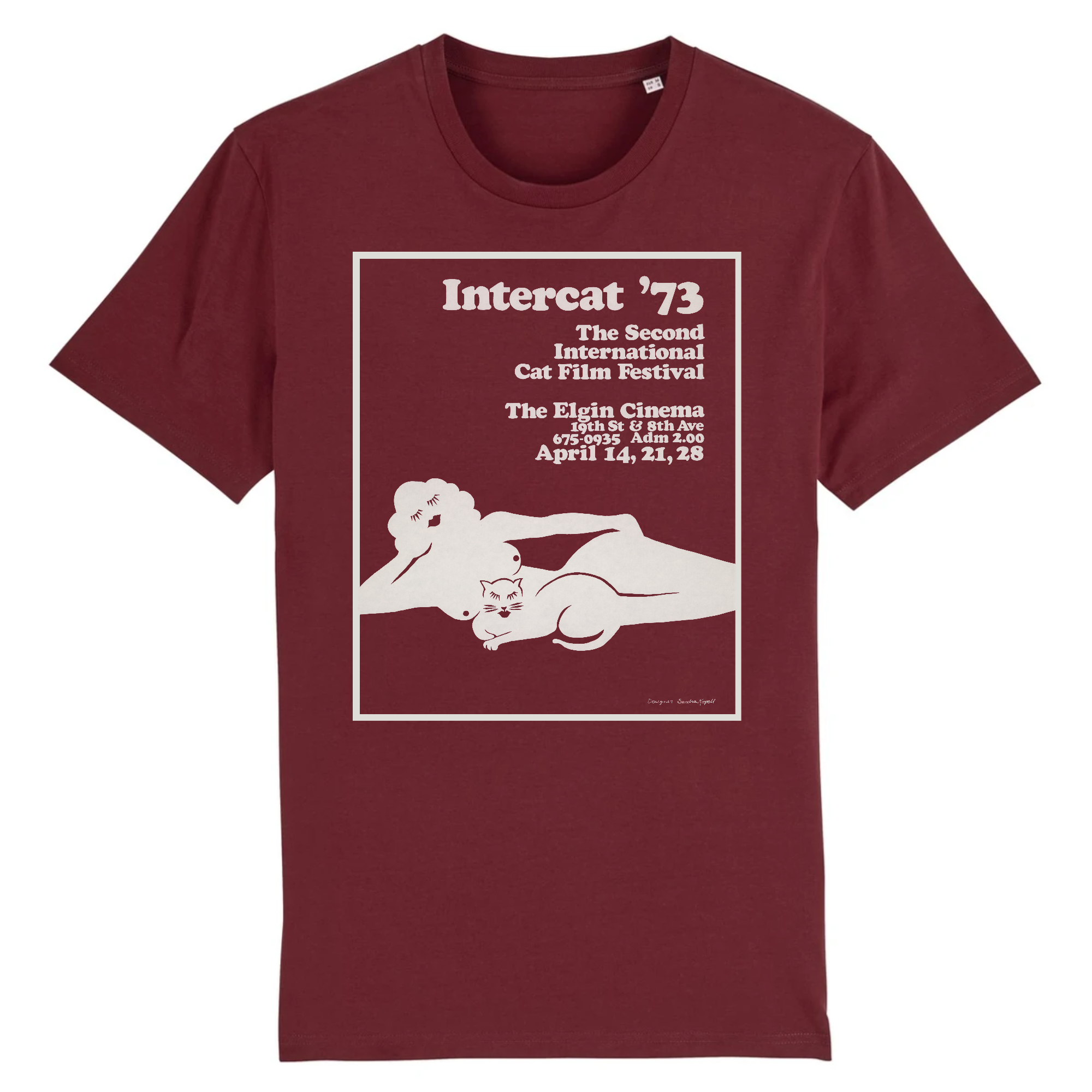 Intercat `73, New York, 1973 - T-shirt en coton biologique