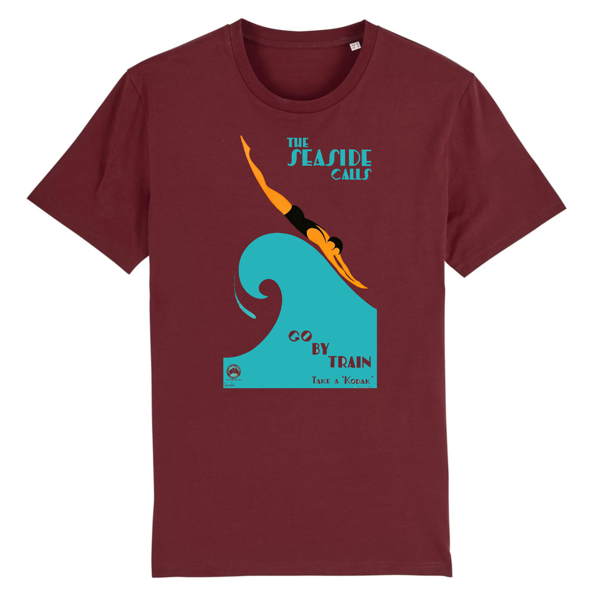 The Seaside Calls de Gert Selheim, années 1930 - T-shirt en coton biologique