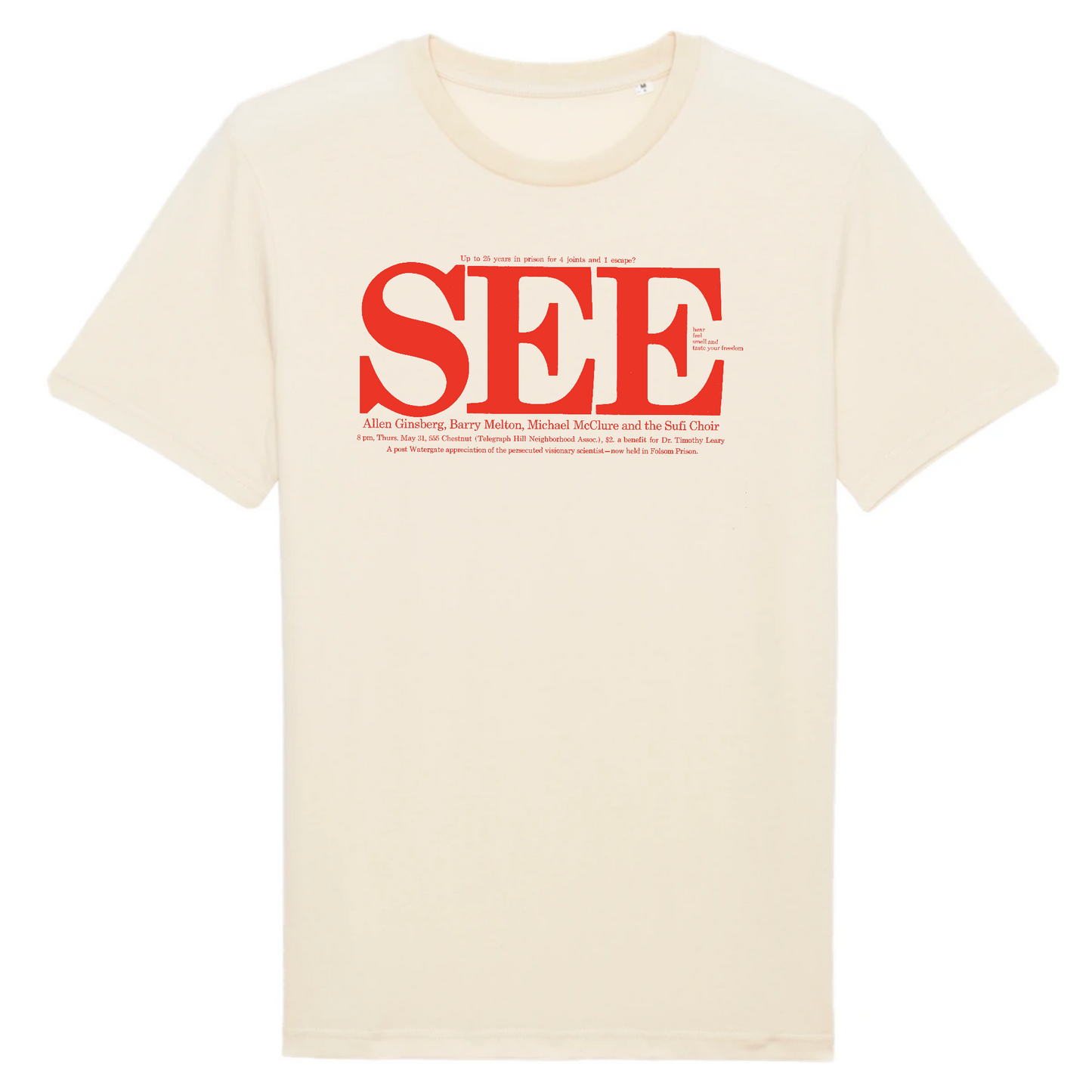 See In, 1973 - Camiseta de algodón orgánico