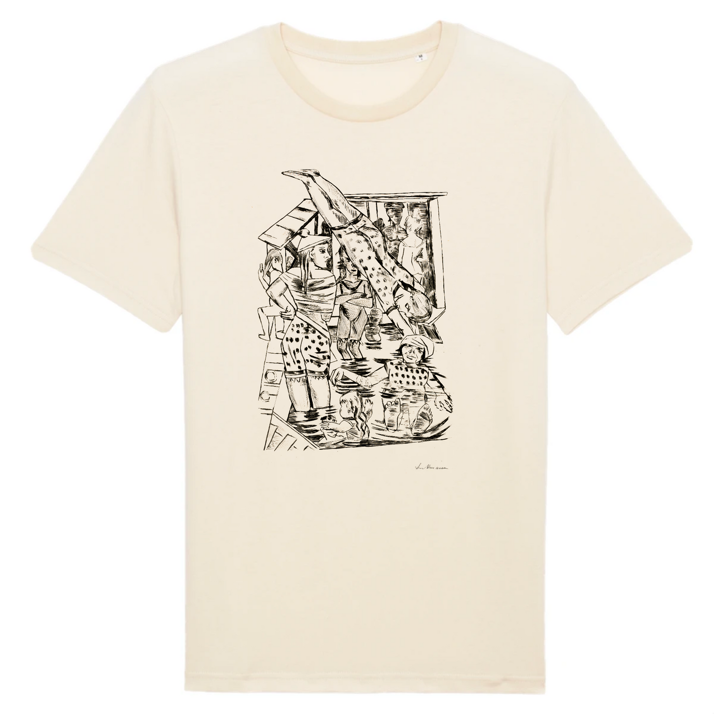 Bath by Max Beckmann pour femme - T-shirt en coton biologique
