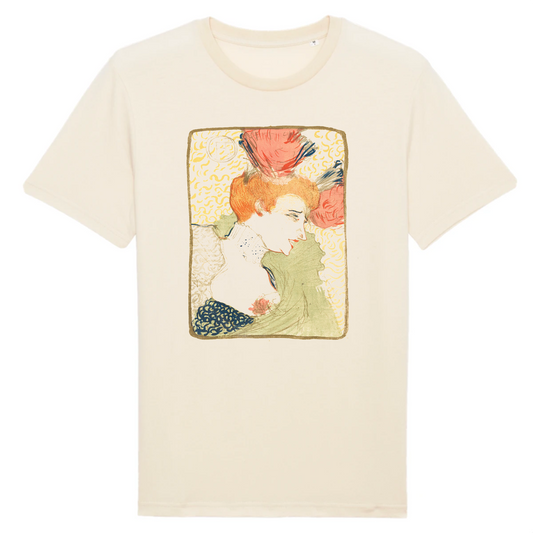Bust of Mlle. Marcelle Lender by Henri De Toulouse-Lautrec, 1895 - Organic Cotton T-Shirt