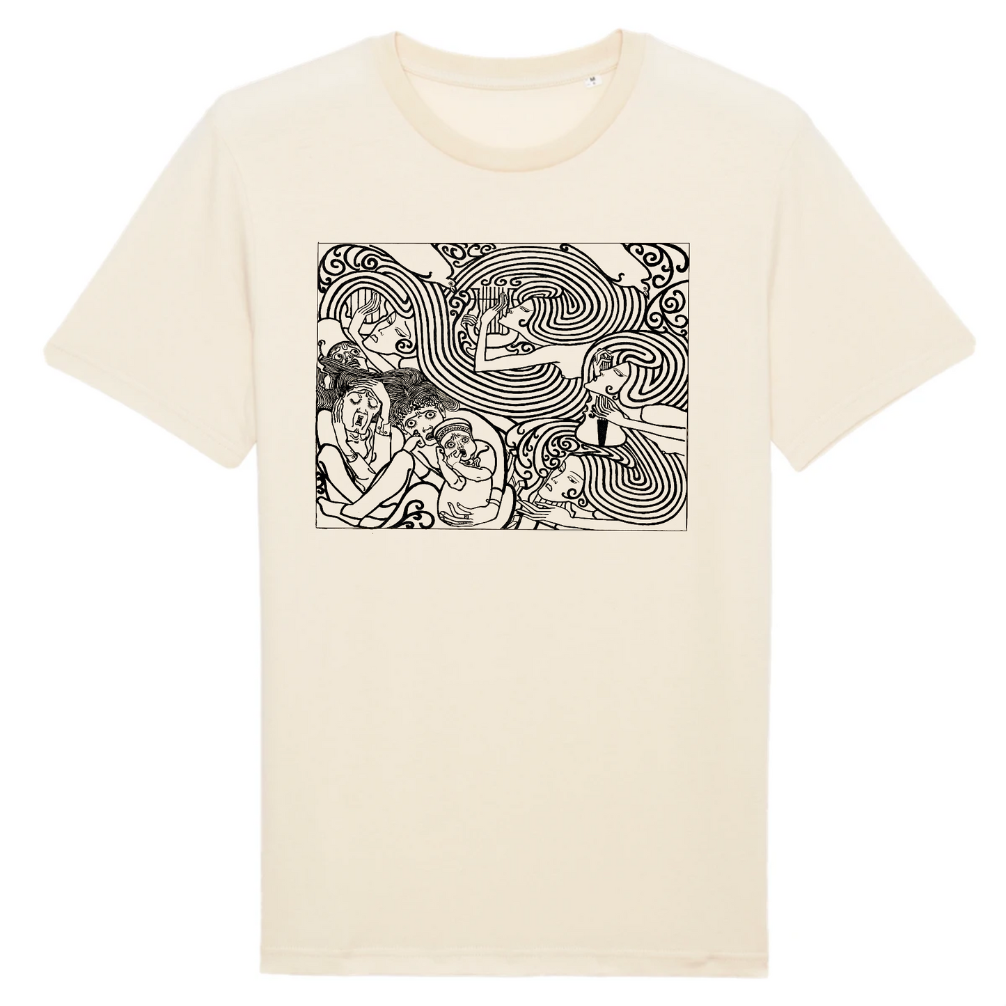 Cantata de Wagenaar El naufragio de Jan Toorop, 1899 - Camiseta de algodón orgánico