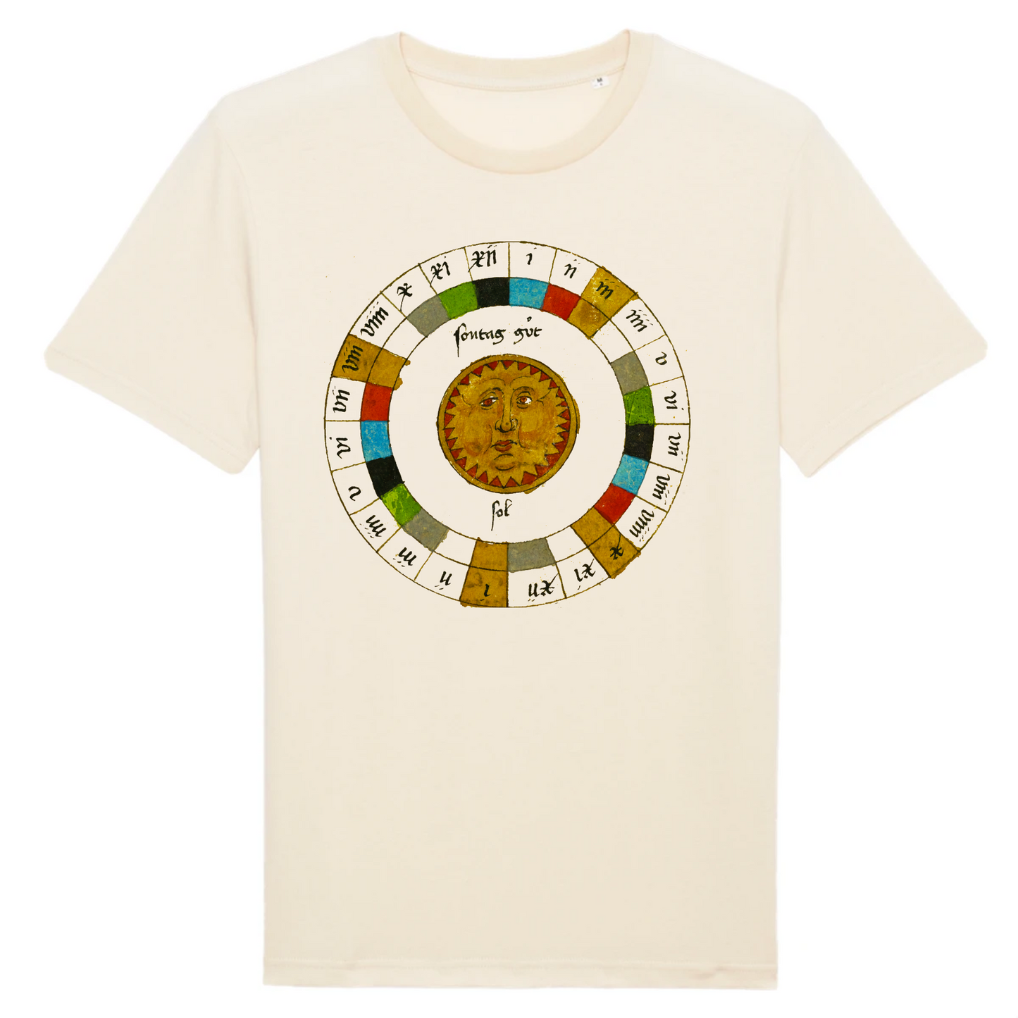 Diagrama para Sunday, 460s - Camiseta de algodón orgánico