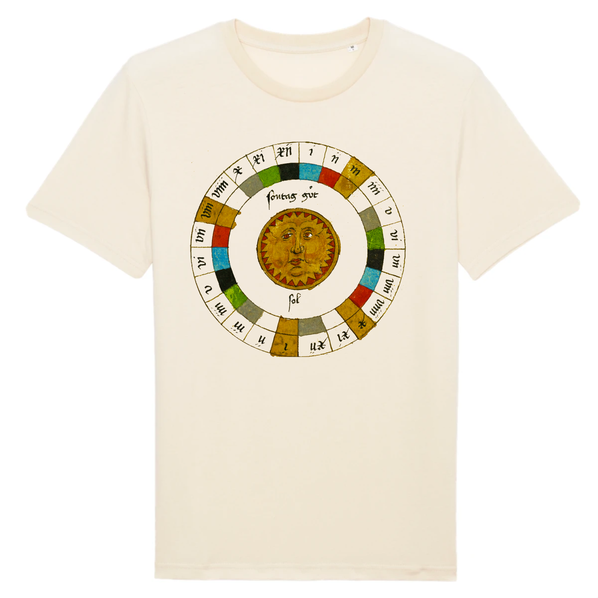 Diagrama para Sunday, 460s - Camiseta de algodón orgánico