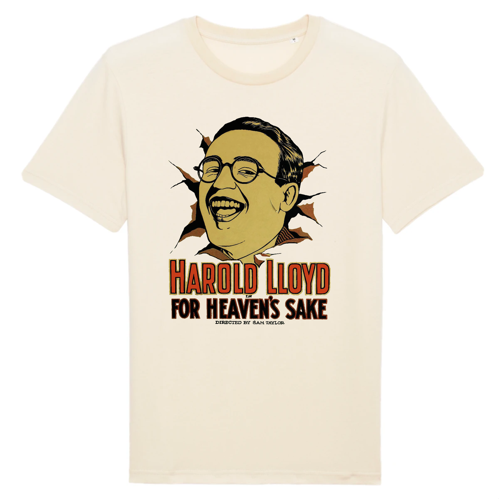 Harold Lloyd For Heaven's Sake, 1926 - Organic Cotton T-Shirt