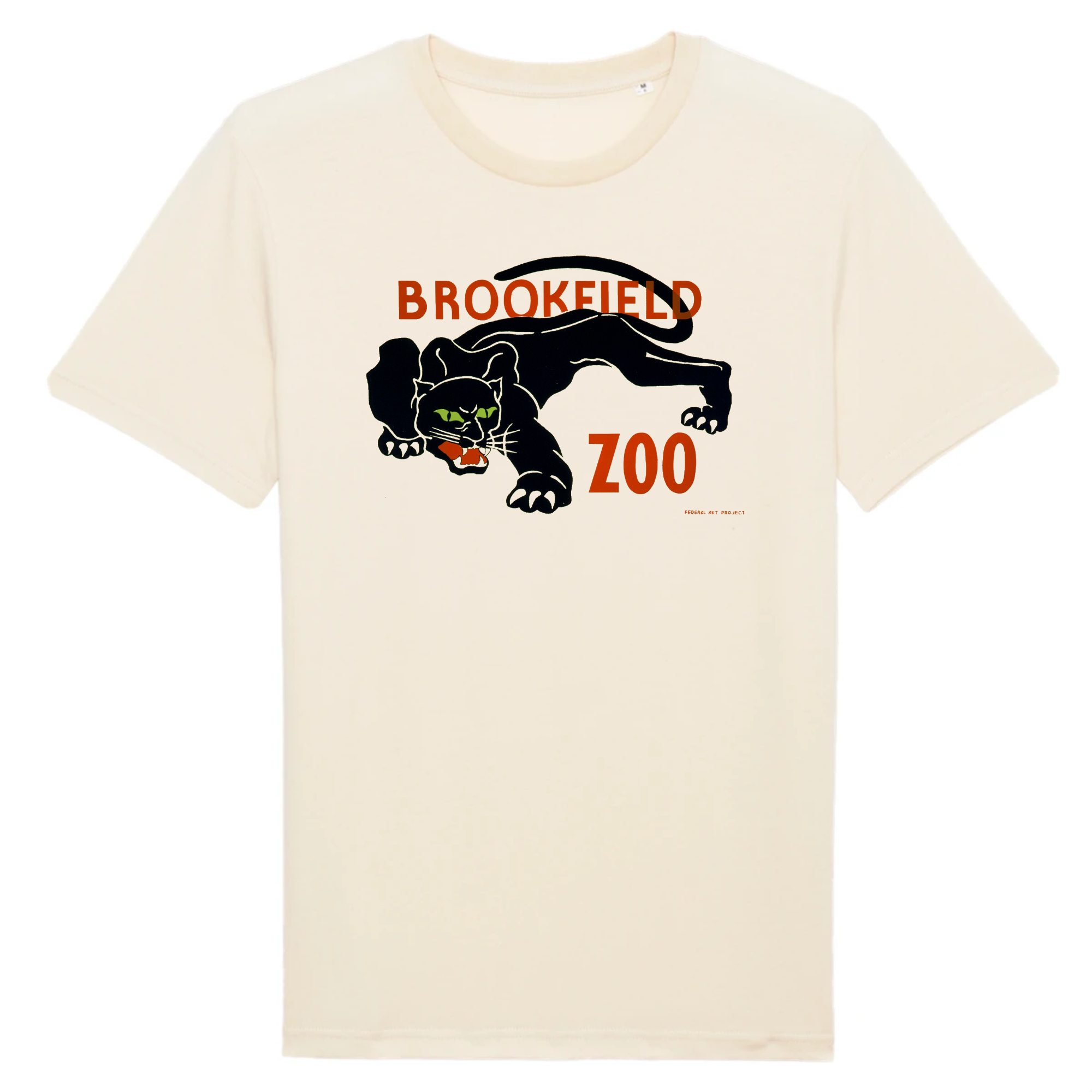 Zoo de Brookfield, Chicago, 1936 - T-shirt en coton biologique