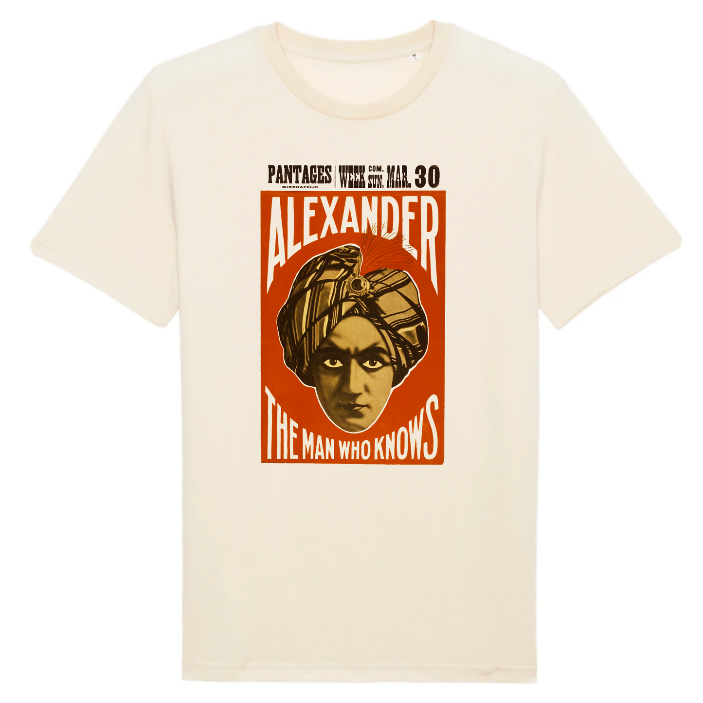Alexander, el hombre que sabe - Camiseta de algodón orgánico