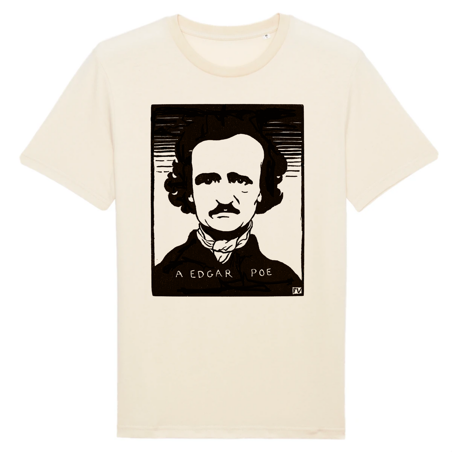 Edgar Allan Poe par Felix Vallotton, 1894 - T-shirt en coton biologique