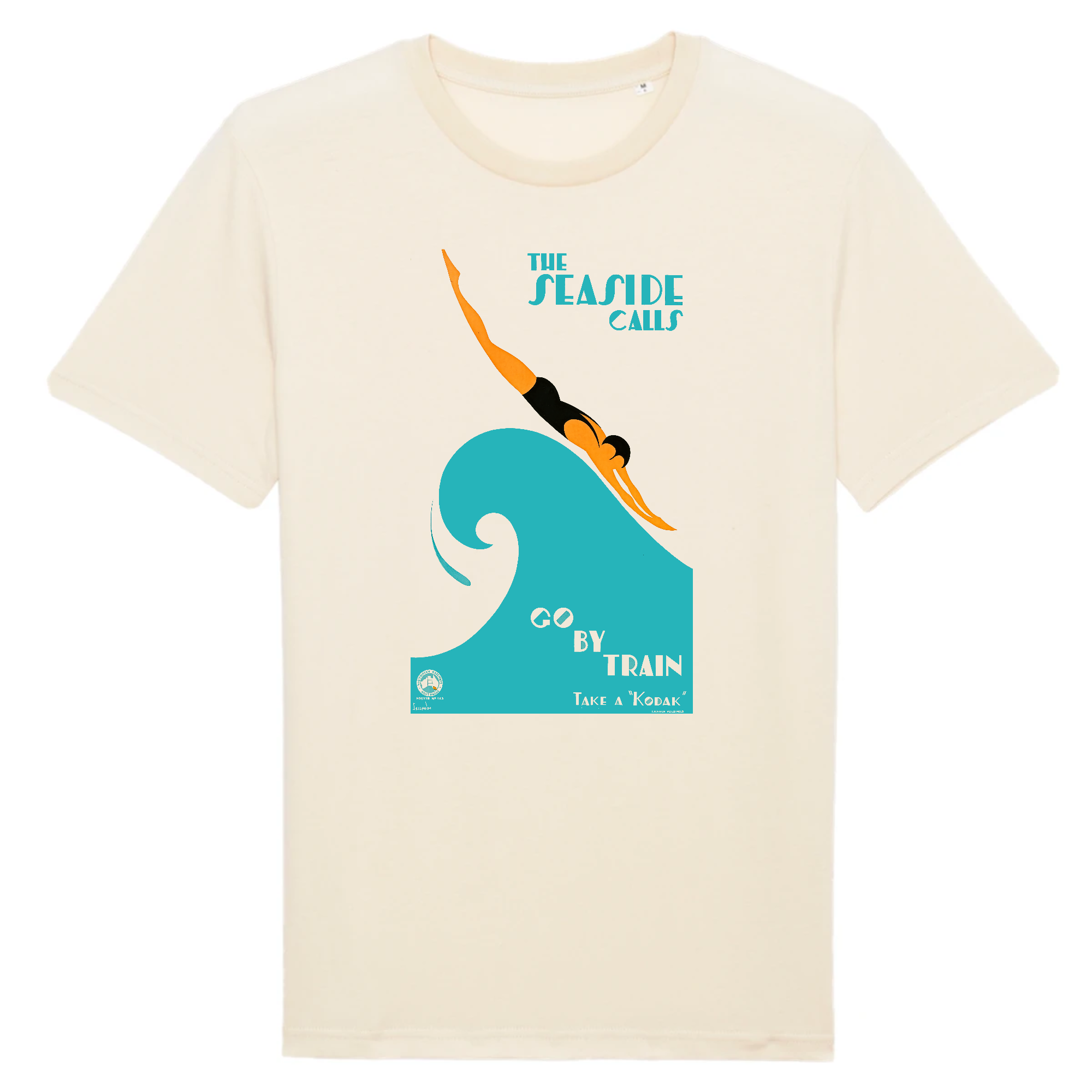 The Seaside Calls de Gert Selheim, années 1930 - T-shirt en coton biologique