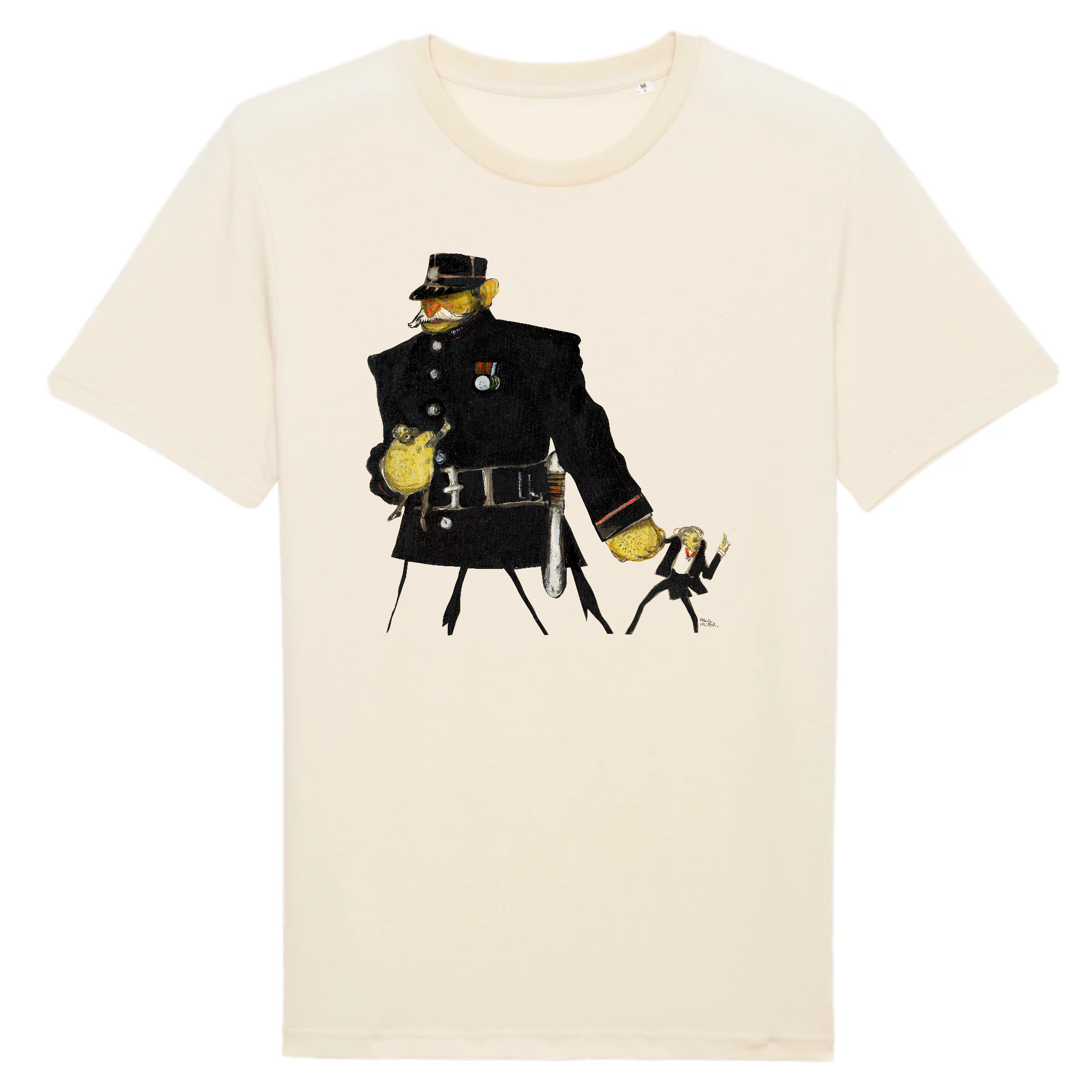 L'arrestation by Paul Iribe, c.1932 - Organic Cotton T-Shirt