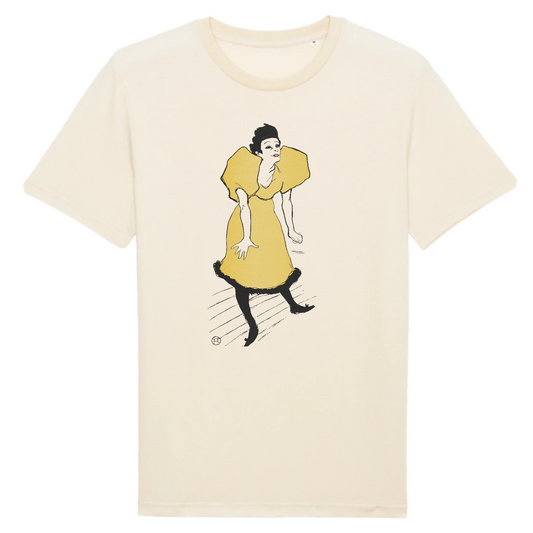 Polaire, d'après Henri de Toulouse-Lautrec, 1895 - T-shirt en coton bio