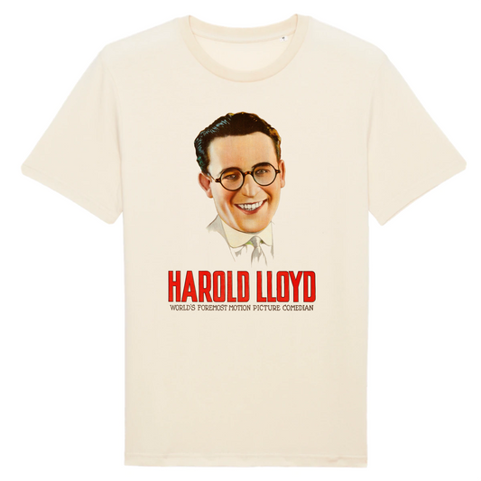 Harold Lloyd - Camiseta de algodón orgánico
