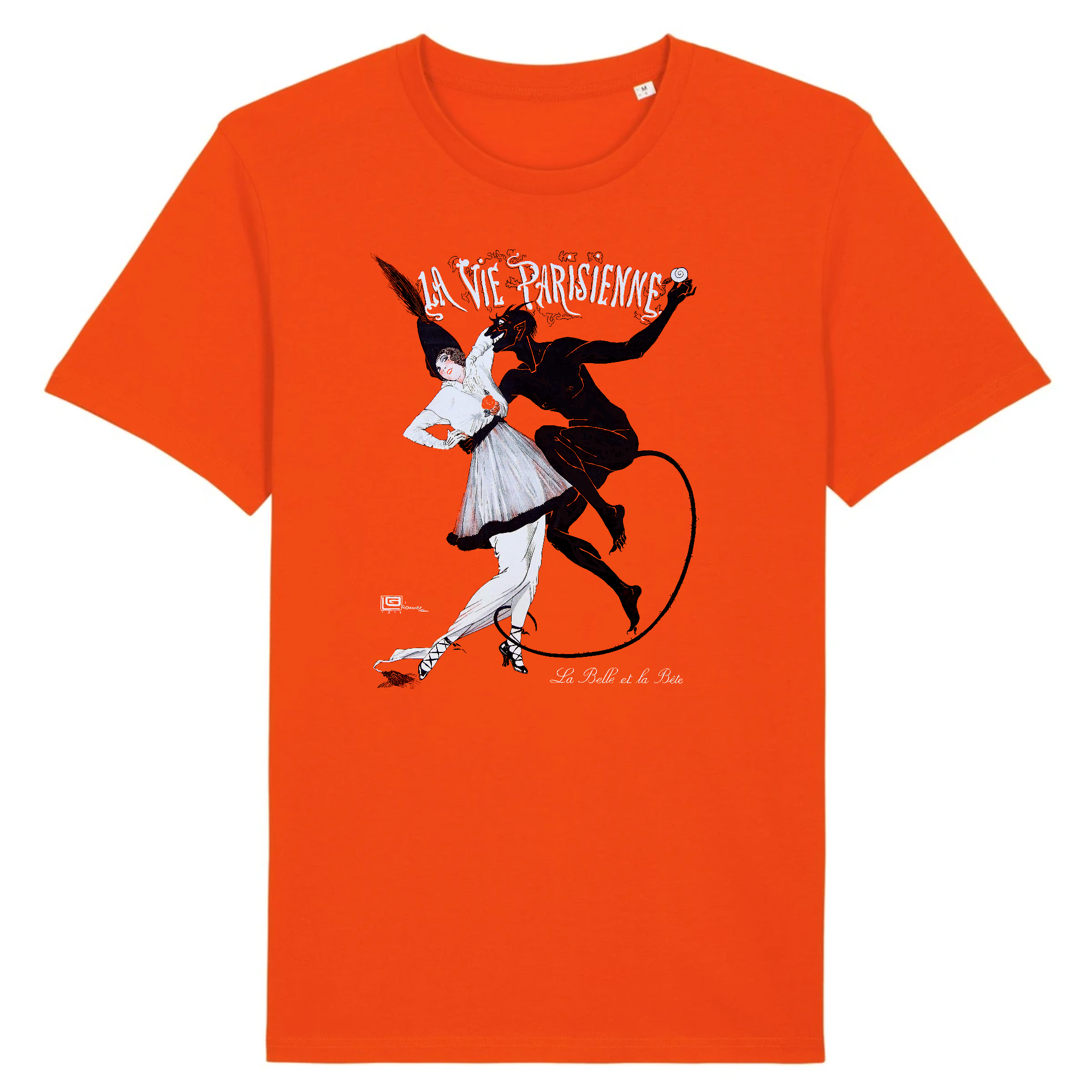 La Vie Parisienne by Georges Léonnec, 31 Janvier 1914 - Organic Cotton T-Shirt