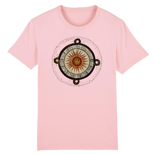 Aztec Sun Calendar, 1792 - Organic Cotton T-Shirt