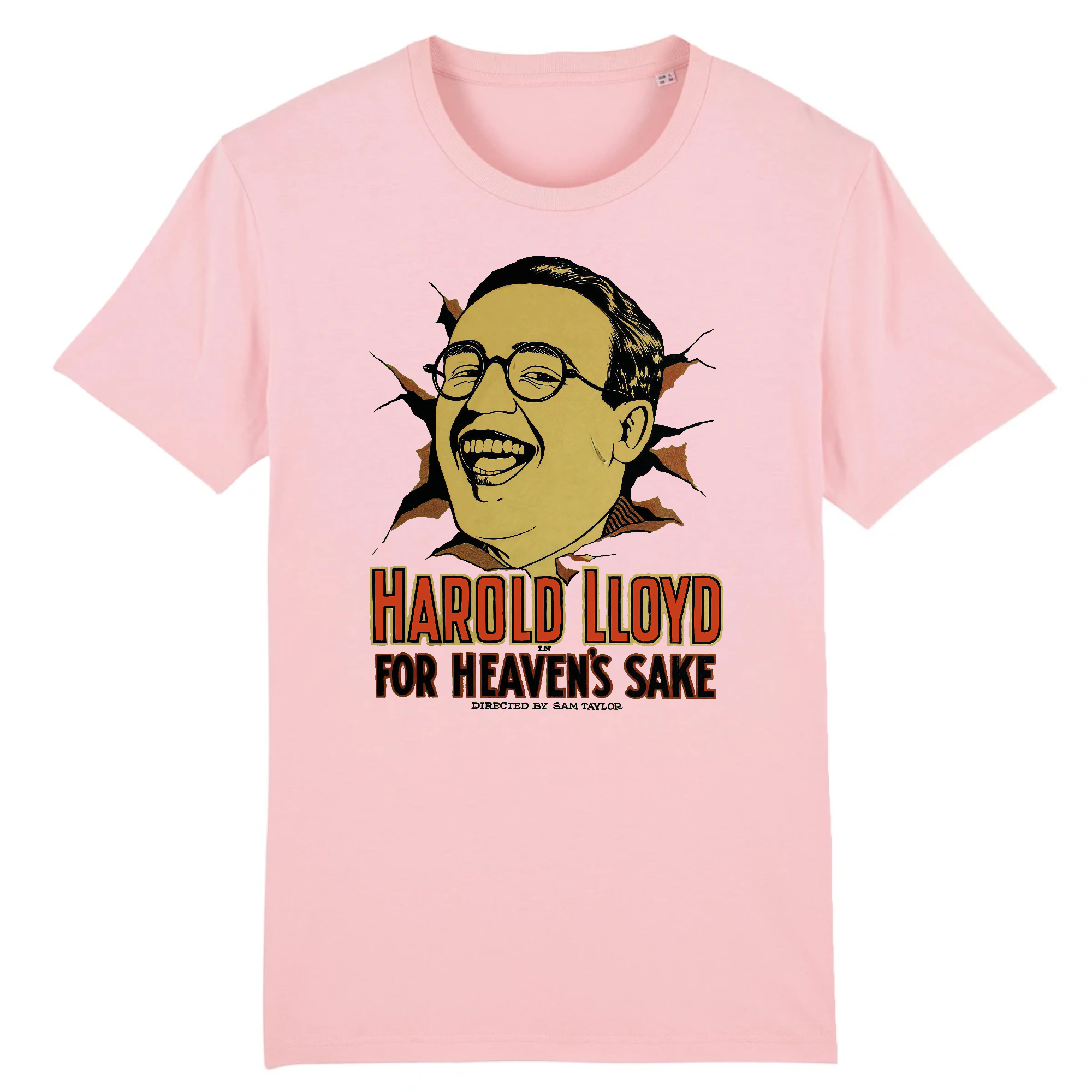 Harold Lloyd For Heaven's Sake, 1926 - Organic Cotton T-Shirt
