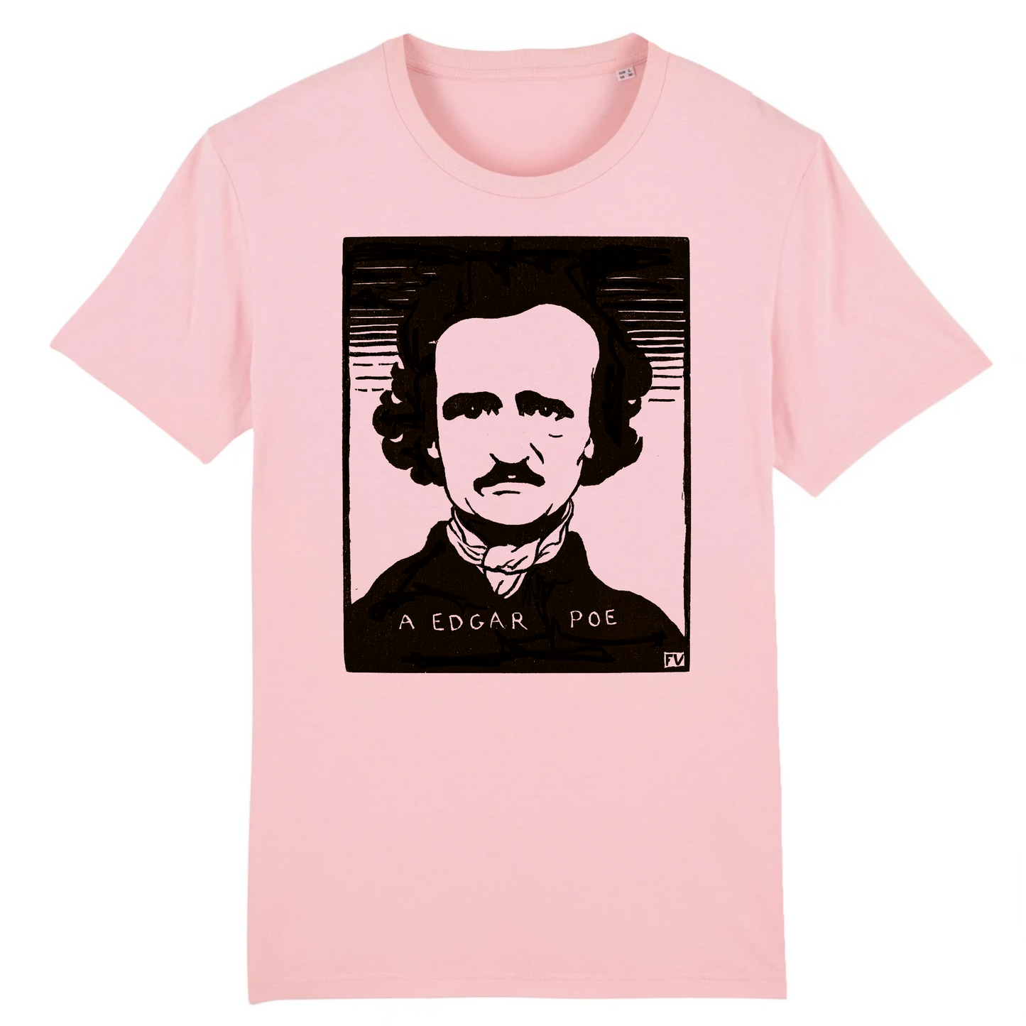 Edgar Allan Poe par Felix Vallotton, 1894 - T-shirt en coton biologique