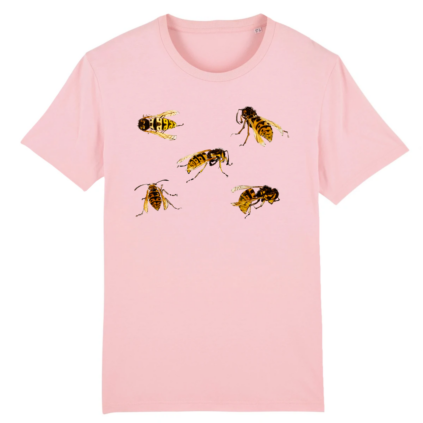Studies of wasps by Julie de Graag, c. 1915 - Organic Cotton T-Shirt