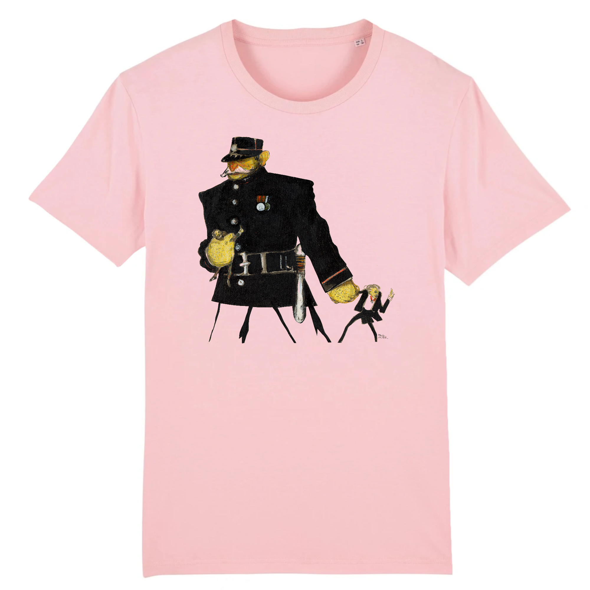 L'arrestation by Paul Iribe, c.1932 - Organic Cotton T-Shirt