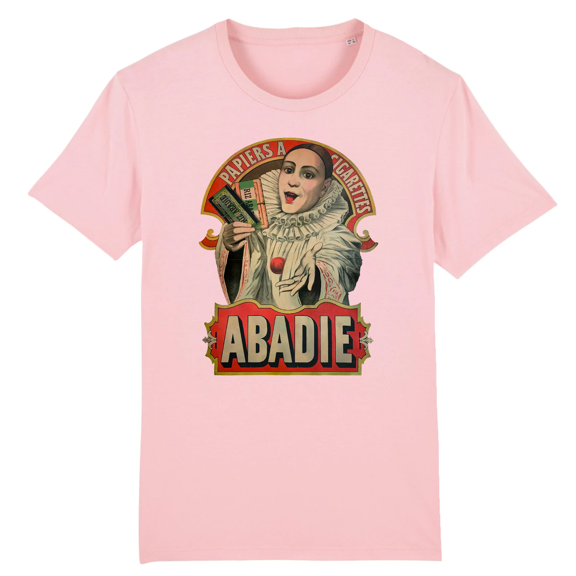 Abadie Cigarette Papers, 1895 - Organic Cotton T-Shirt