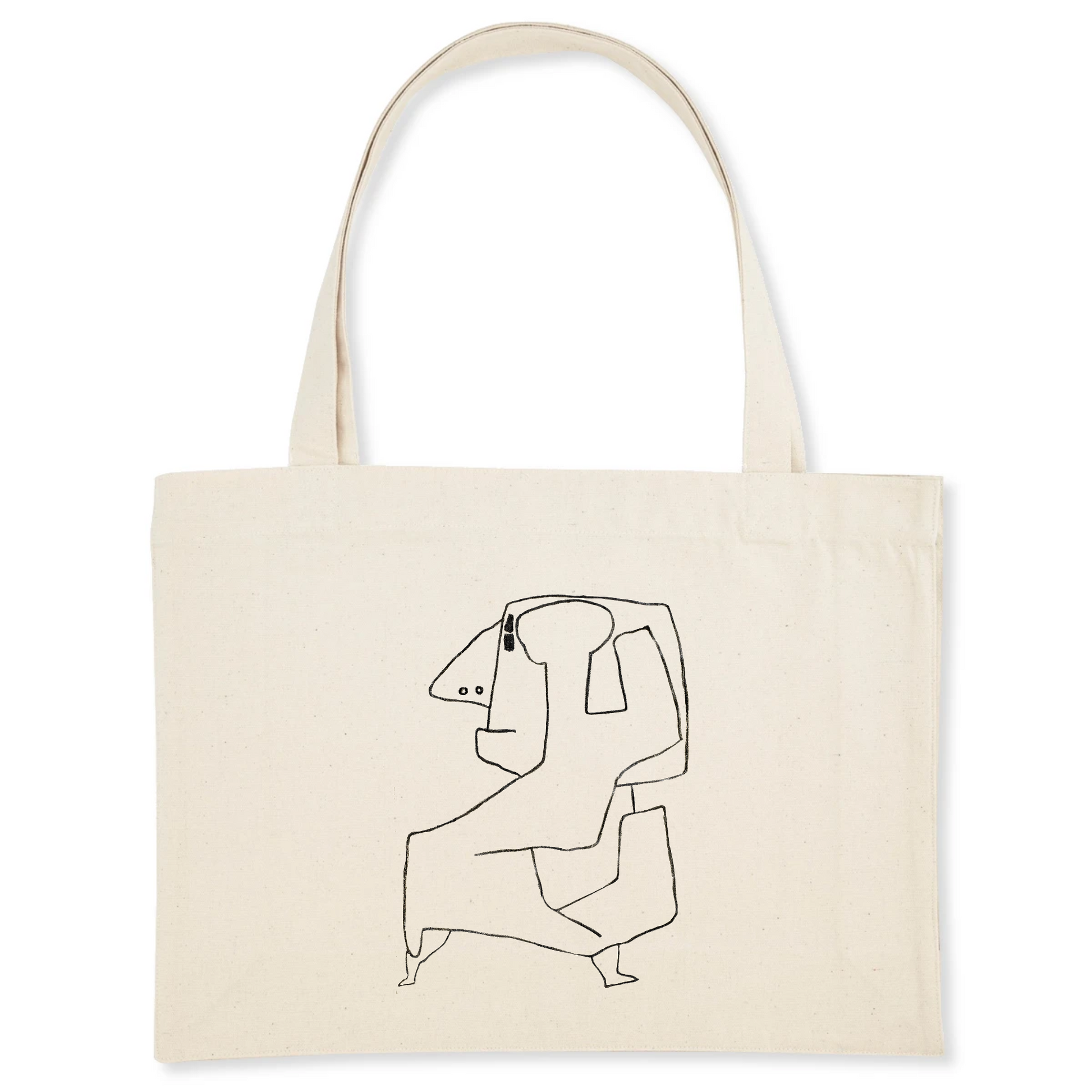 Ohne Titel by Paul Klee, circa 1940 - Organic Cotton Shopping Bag