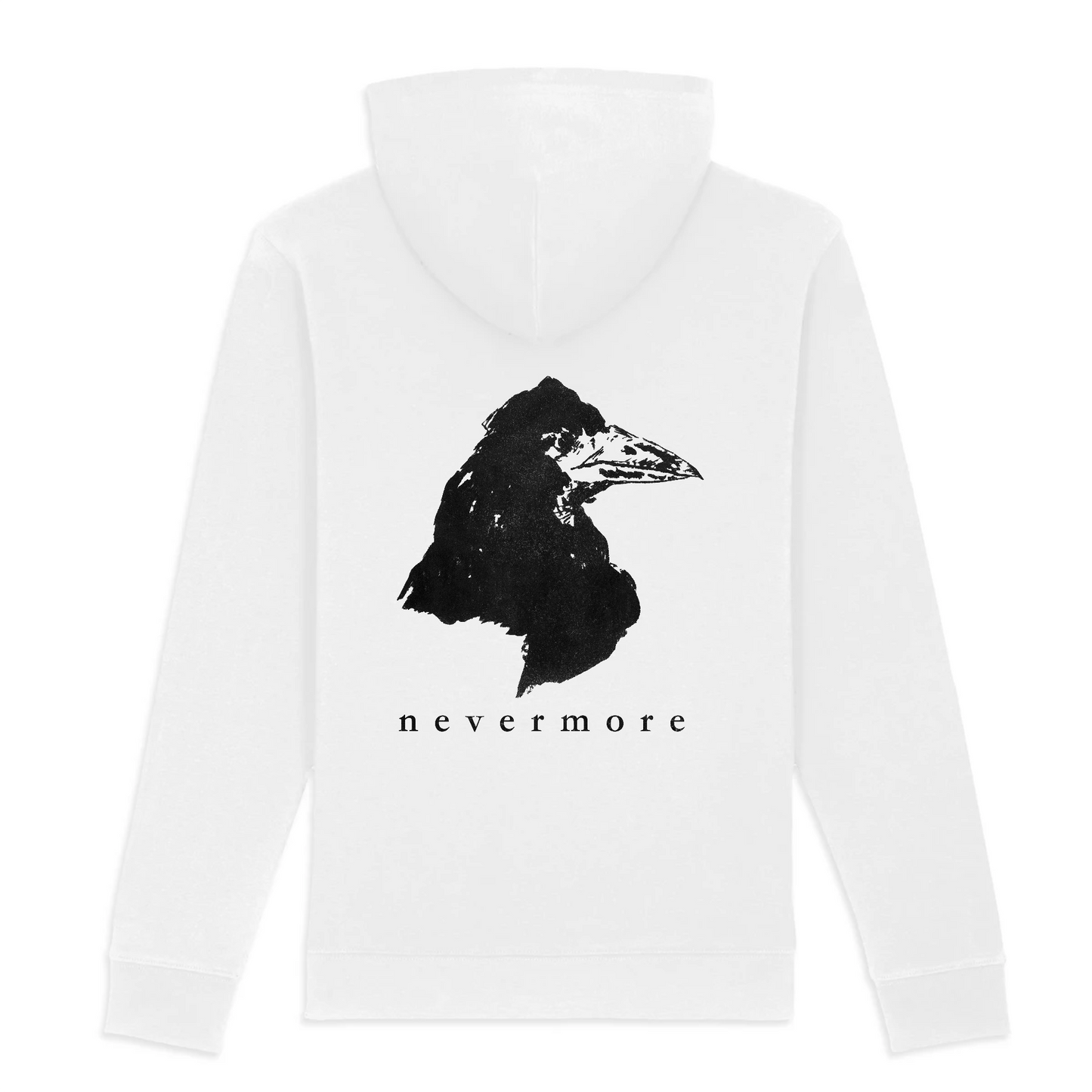 The Raven by Edouard Manet, 1875 -  Hoodie (Graphic on Back)