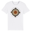 Aztec Sun Calendar, 1792 - Organic Cotton T-Shirt