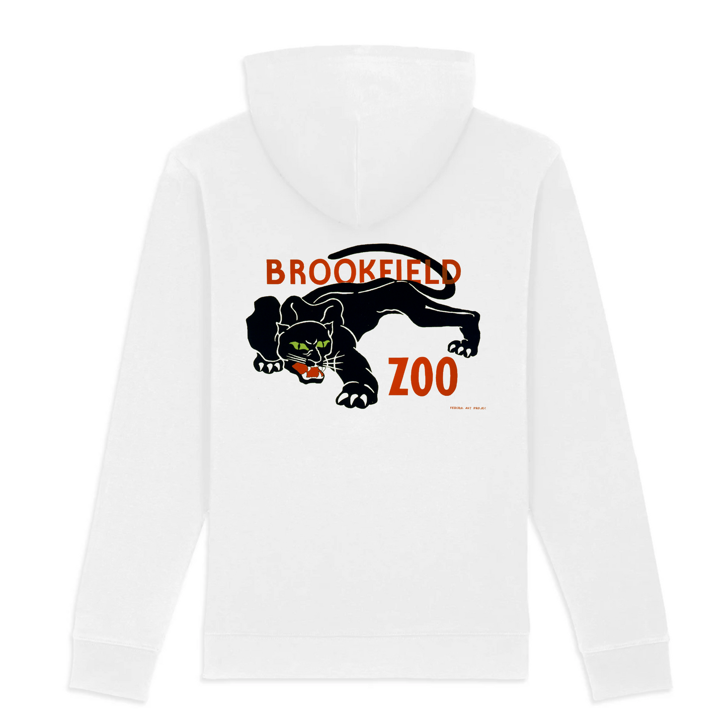Brookfield Zoo, Chicago, 1936 - Sudadera con capucha (gráfico en la parte posterior)