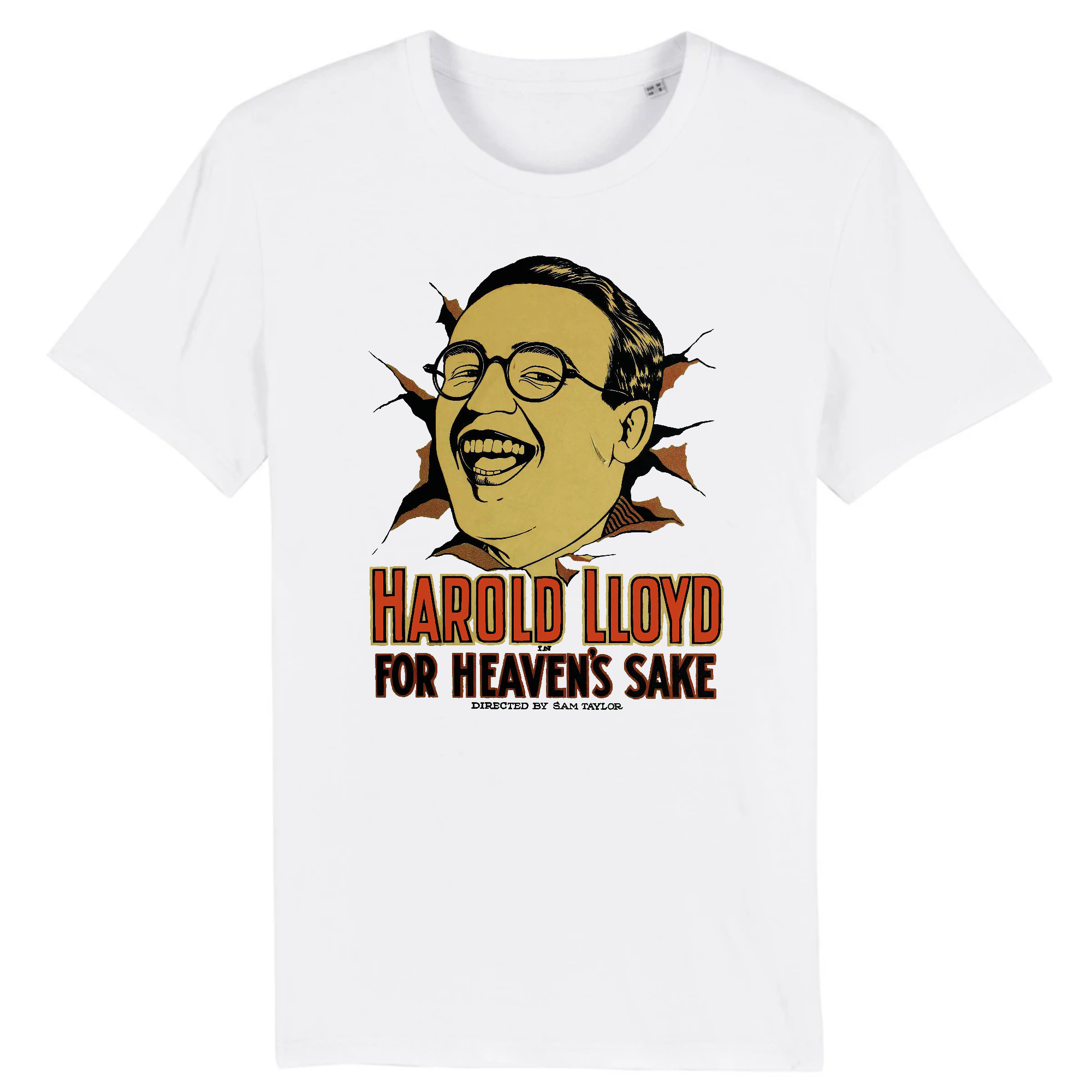 Harold Lloyd For Heaven's Sake, 1926 - Organic Cotton T-Shirt