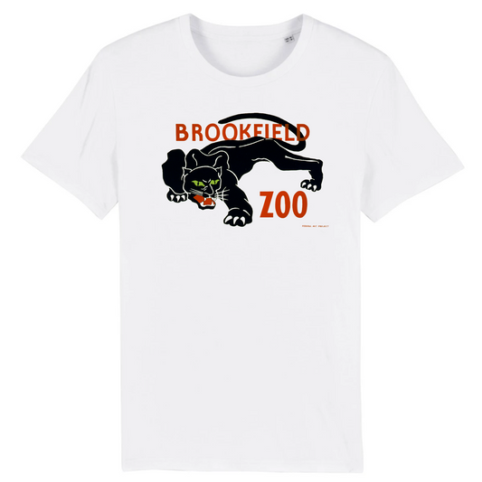 Brookfield Zoo, Chicago, 1936 - Camiseta de algodón orgánico