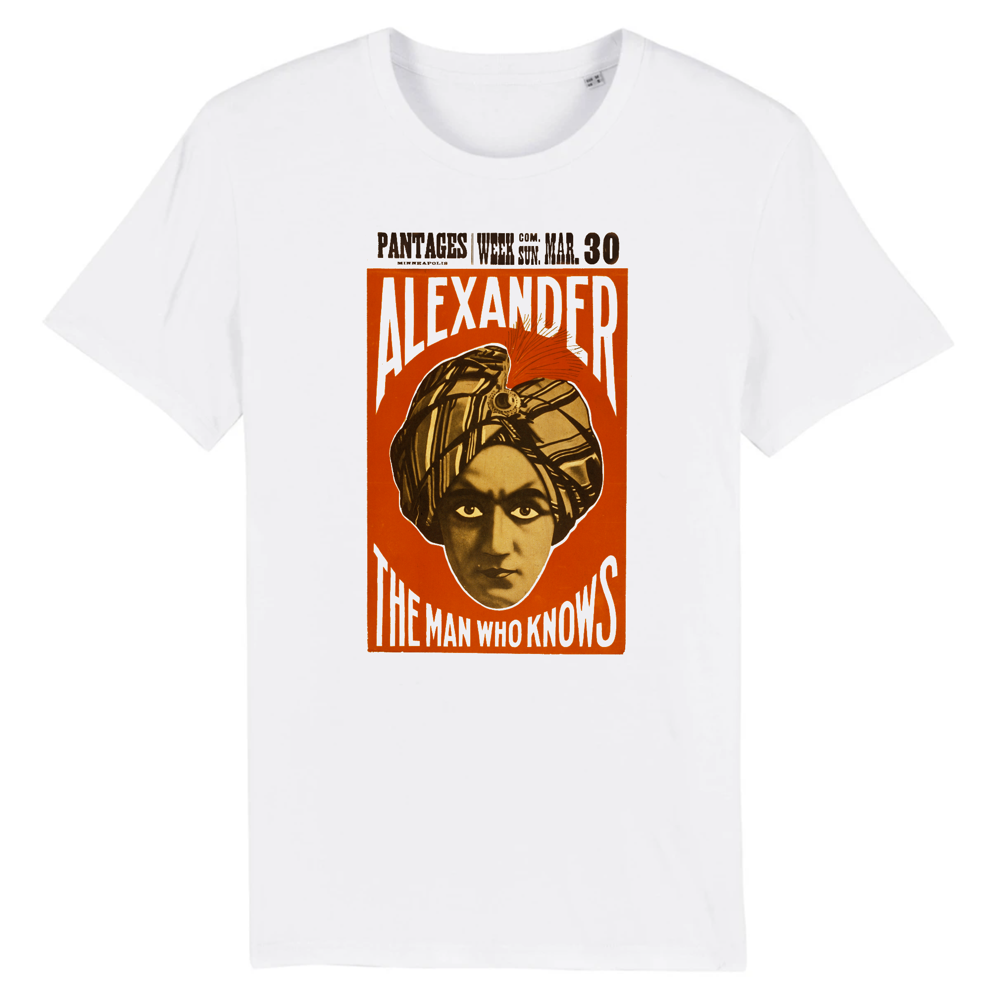 Alexander, l'homme qui sait - T-shirt en coton biologique