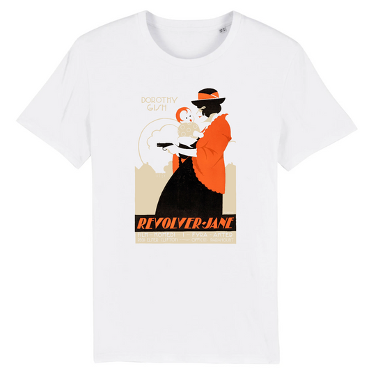 Revolver Jane par Eric Rohman, 1918 - T-shirt en coton biologique
