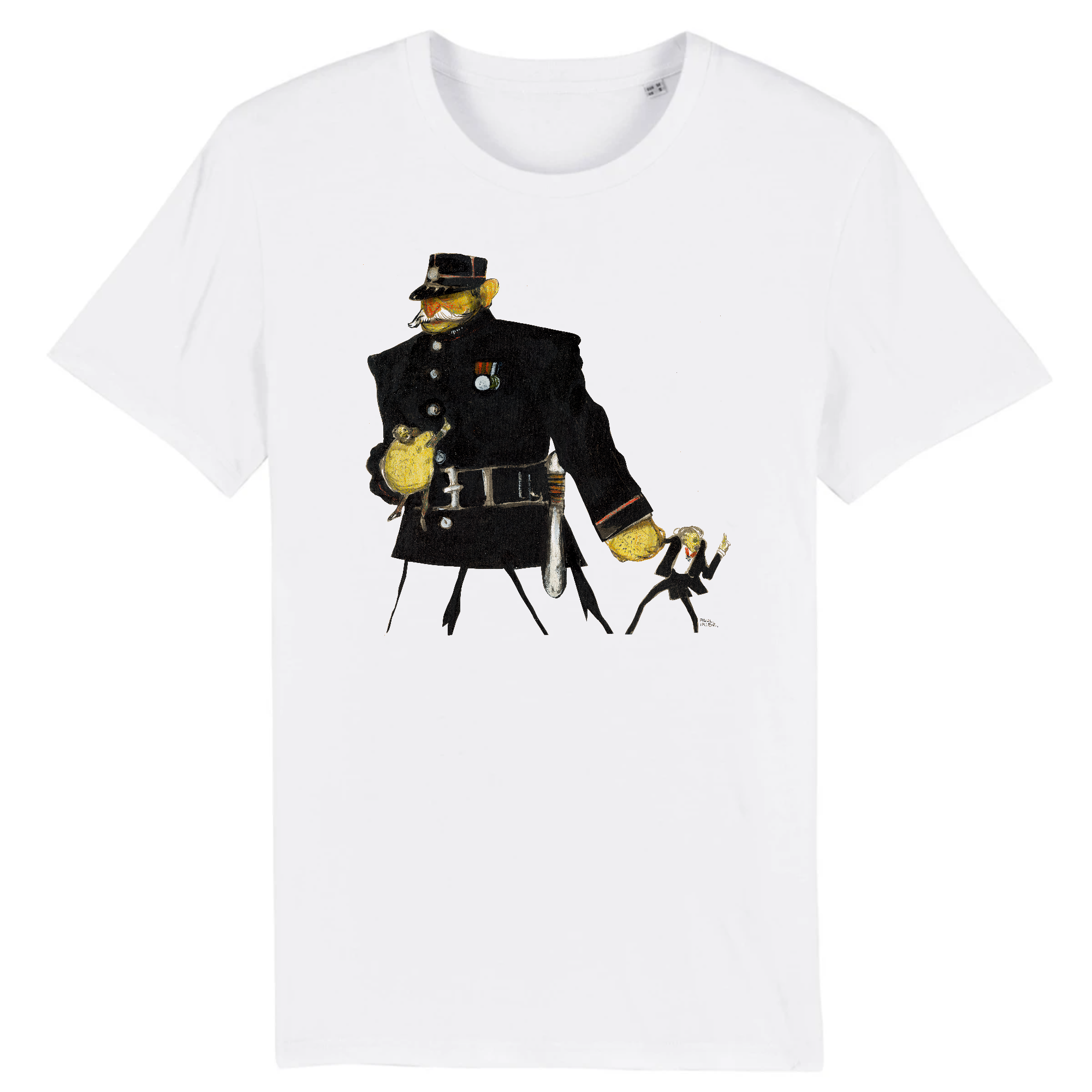 L'arrestation by Paul Iribe, c.1932 - Organic Cotton T-Shirt