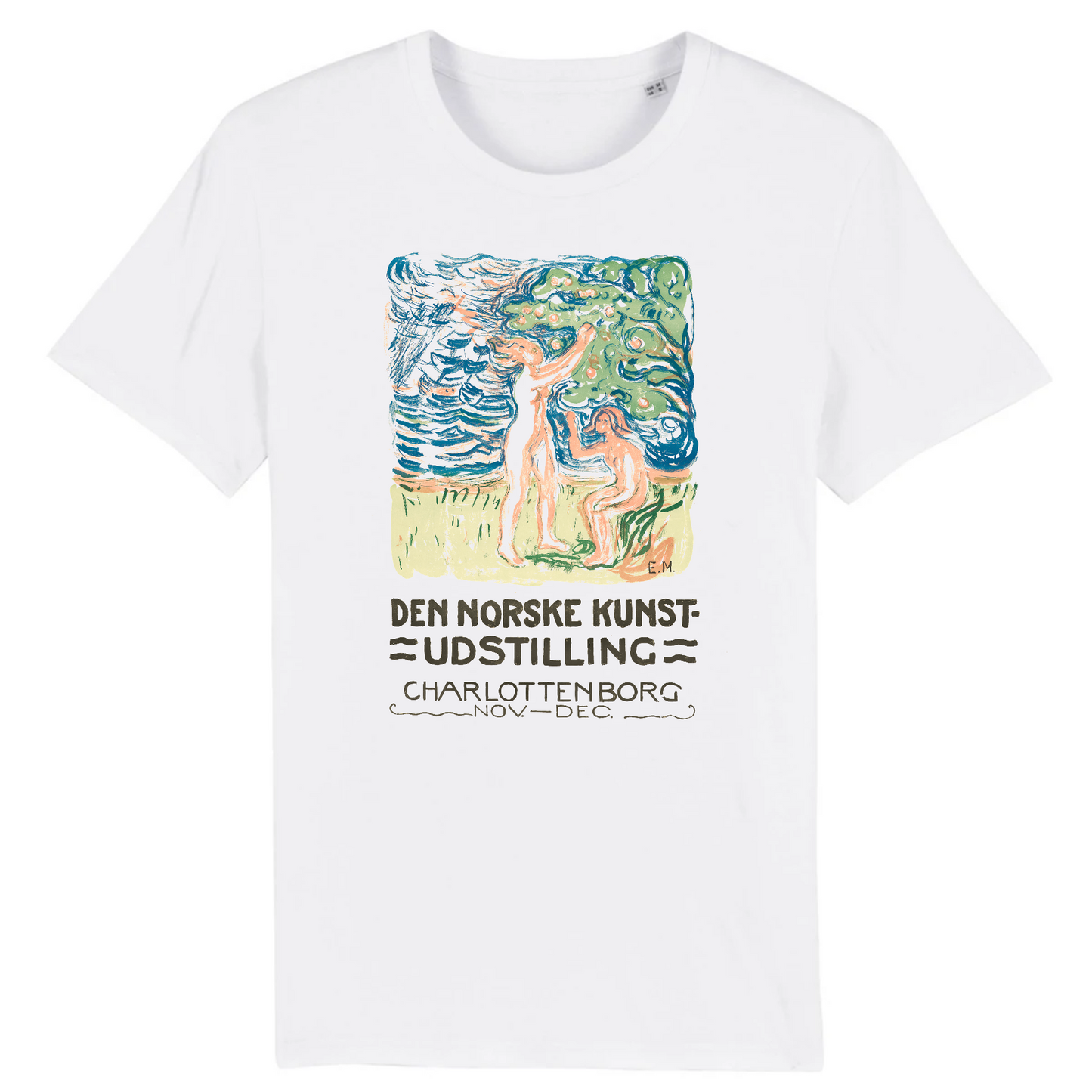 Neutralia by Edvard Munch, 1915 - Organic Cotton T-Shirt