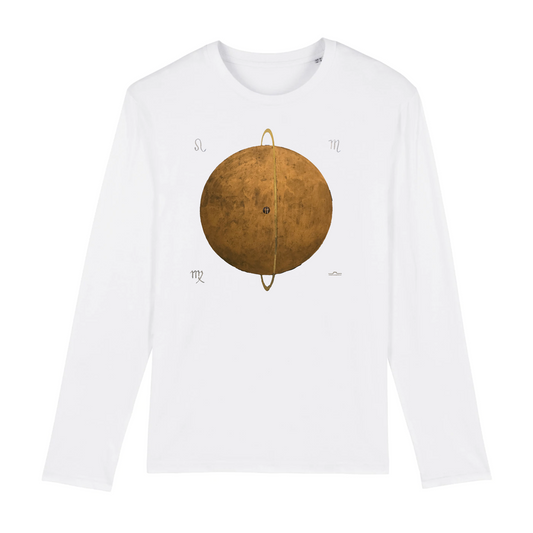 La paloma de Hilma af Klint -1915 - Camiseta de manga larga de algodón orgánico