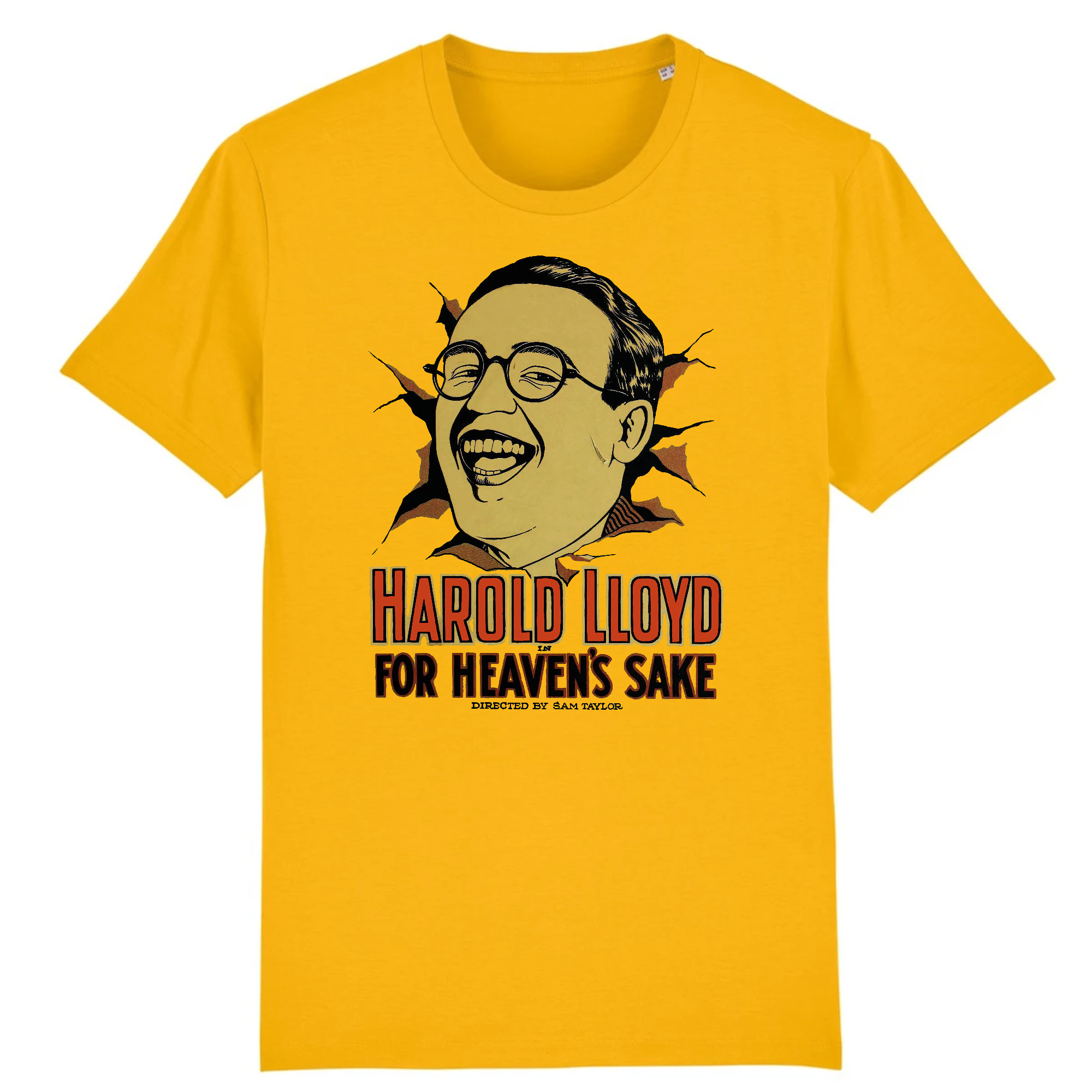 Harold Lloyd For Heaven's Sake, 1926 - Organic Cotton T-Shirt